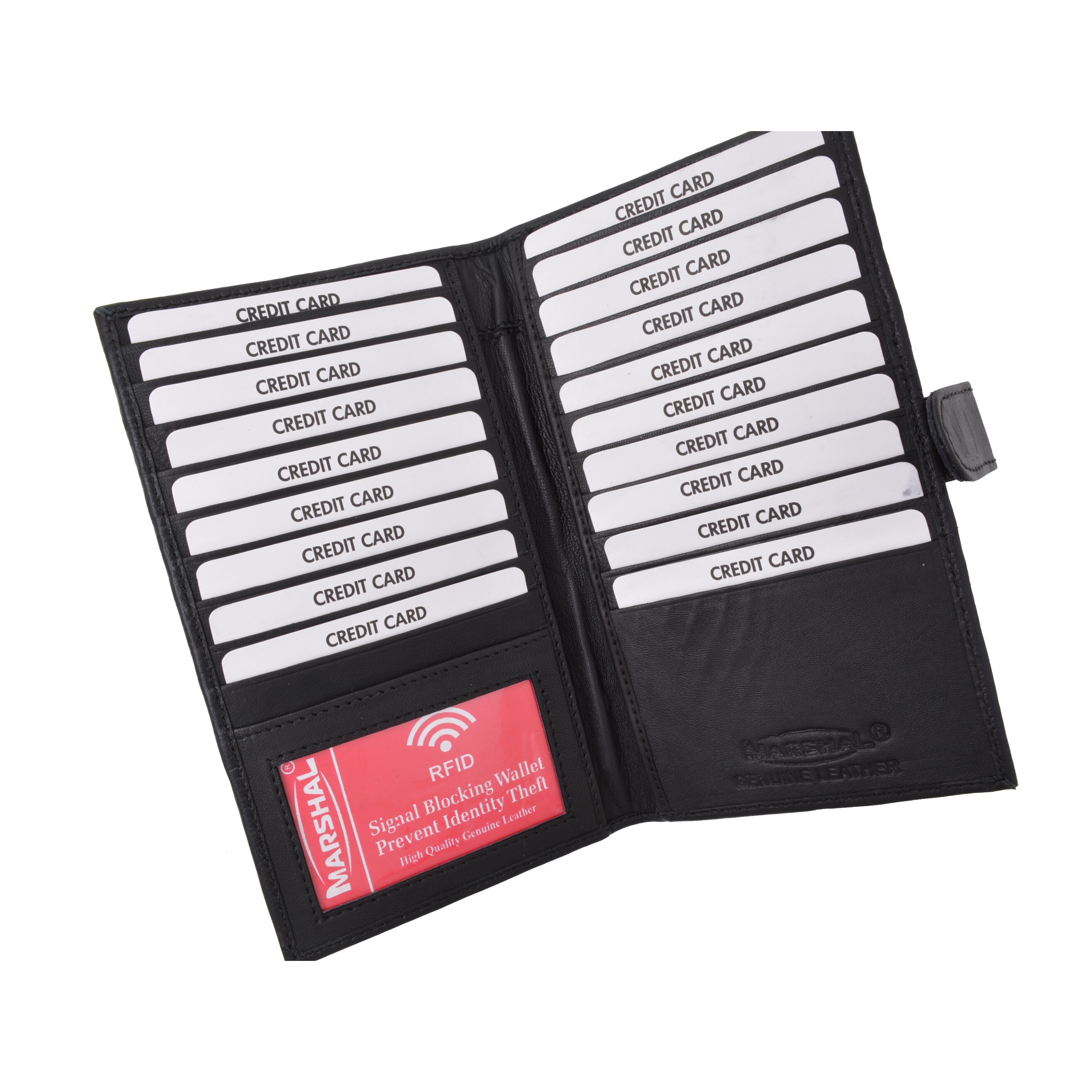 shop rfid blocking crocodile pattern premium leather credit card holder wallet 19 card slots 1 id window with snap closure free shipping on orders over - Leather Credit Card Holder shop rfid blocking crocodile pattern premium leather credit card holder wallet 19 card slots 1 id window with snap closure free shipping on orders over - Leather Credit Card Holder