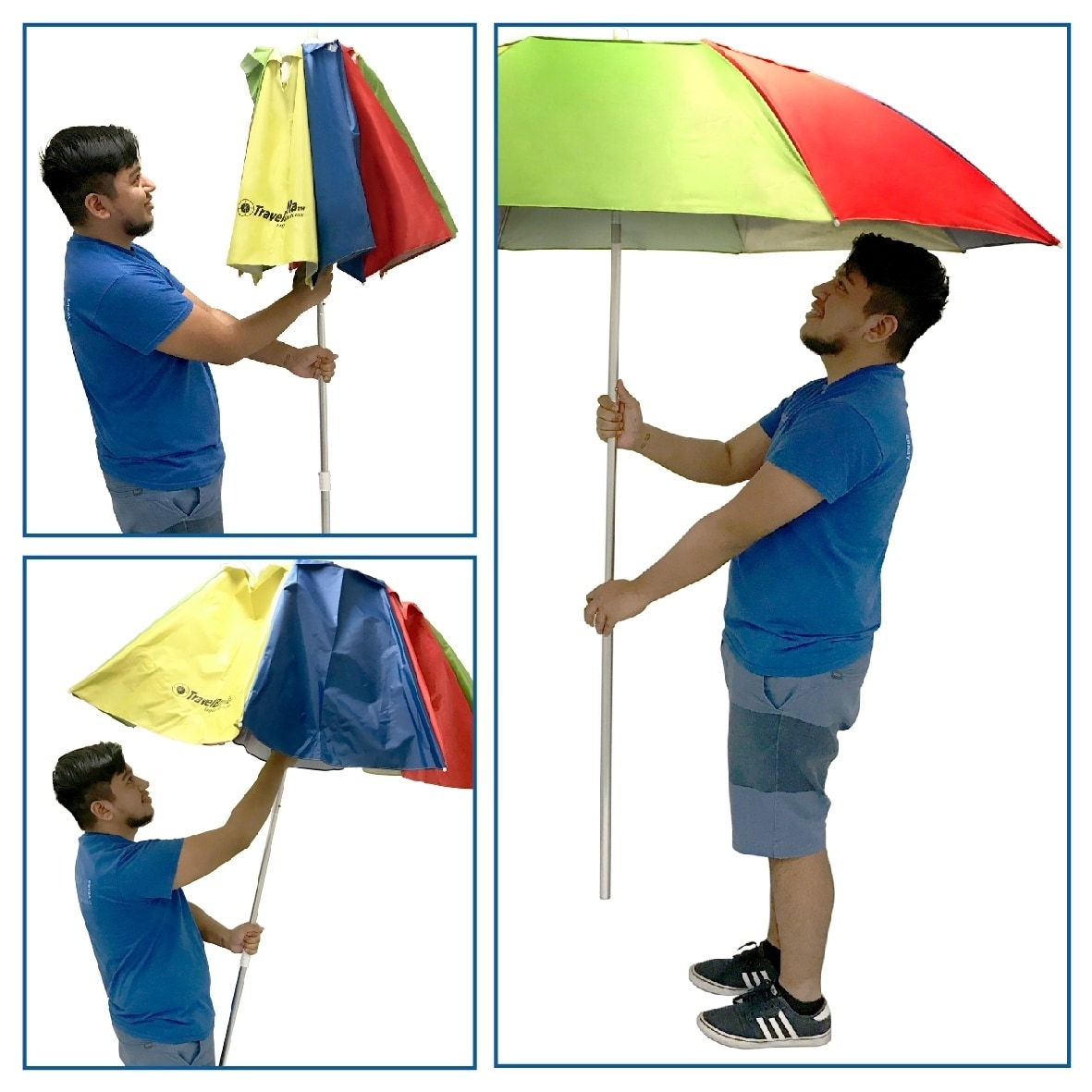 Travel Portable Beach Umbrella Compact Sun Travel Portable Beach Umbrella Compact Sun Fits In Your Suitcase Carry Bag Included Free Shipping On Orders Over 45
