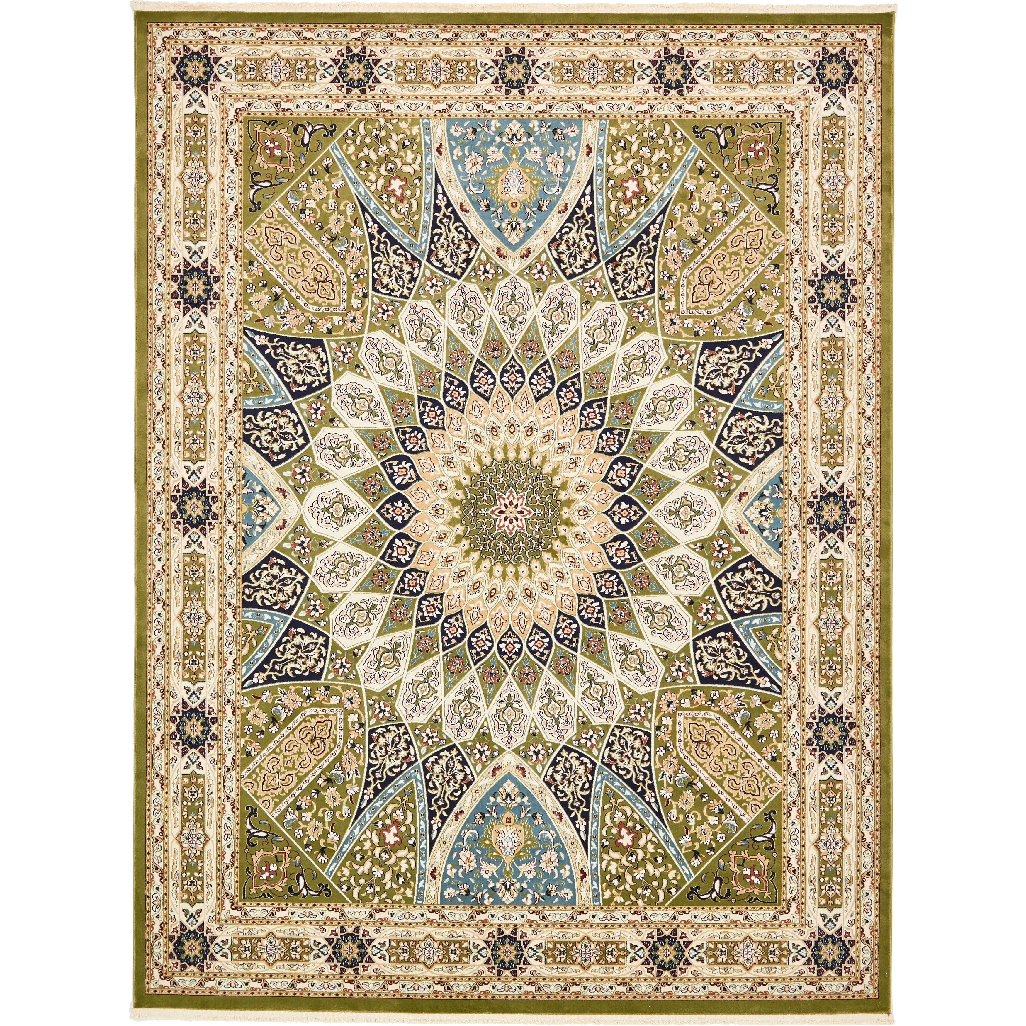 Shop Unique Loom Adams Narenj Area Rug 10 X 13 On Sale Free