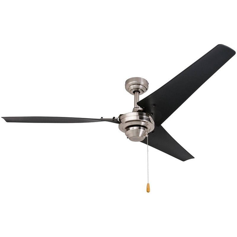 56 Almadale Ceiling Fan With Energy Efficient Blades Brushed 56 Almadale Ceiling Fan With Energy Efficient Blades Brushed Nickel Free Today 24361993
