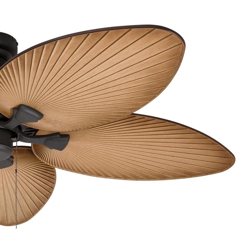 52 Palm Island Tropical Ceiling Fan Bronze