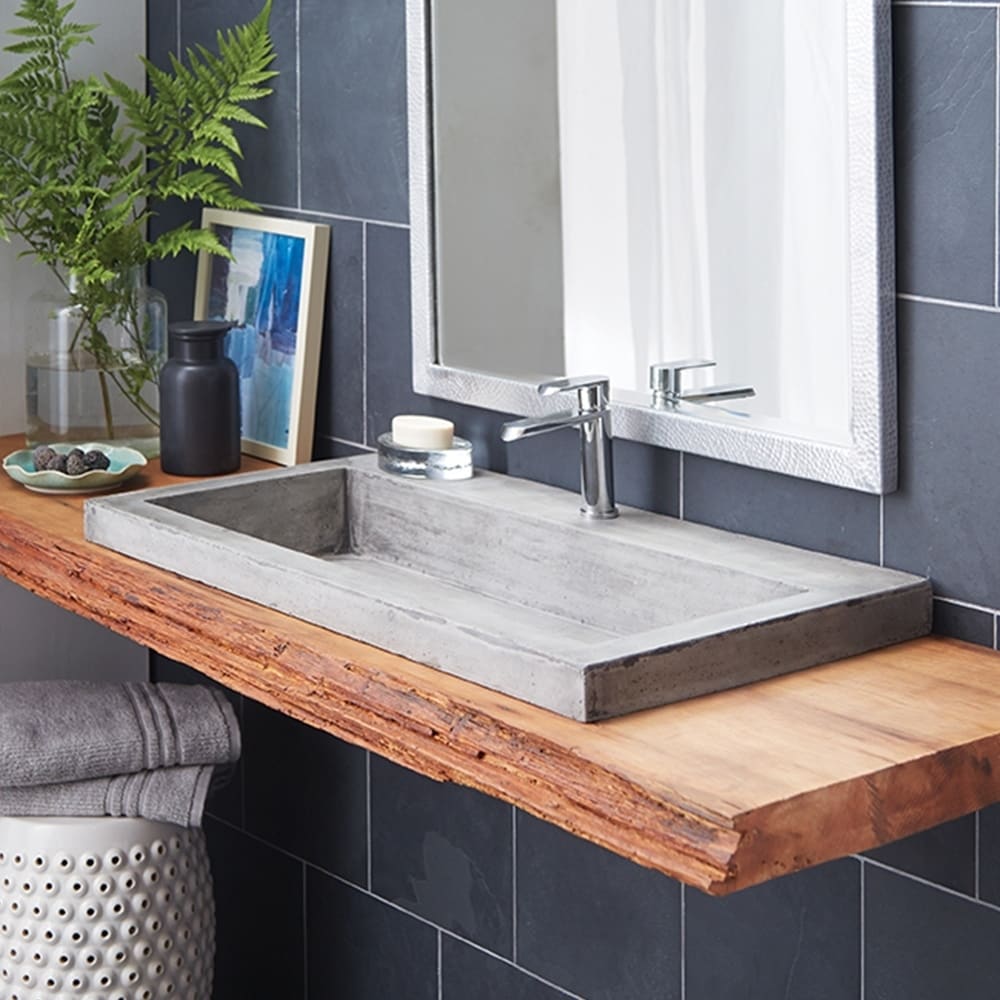 Trough 36 Inch Nativestone Undermount Drop In Rectangular Trough 36 Inch Nativestone Undermount Drop In Rectangular Bathroom Sink Free Shipping Today 18235326