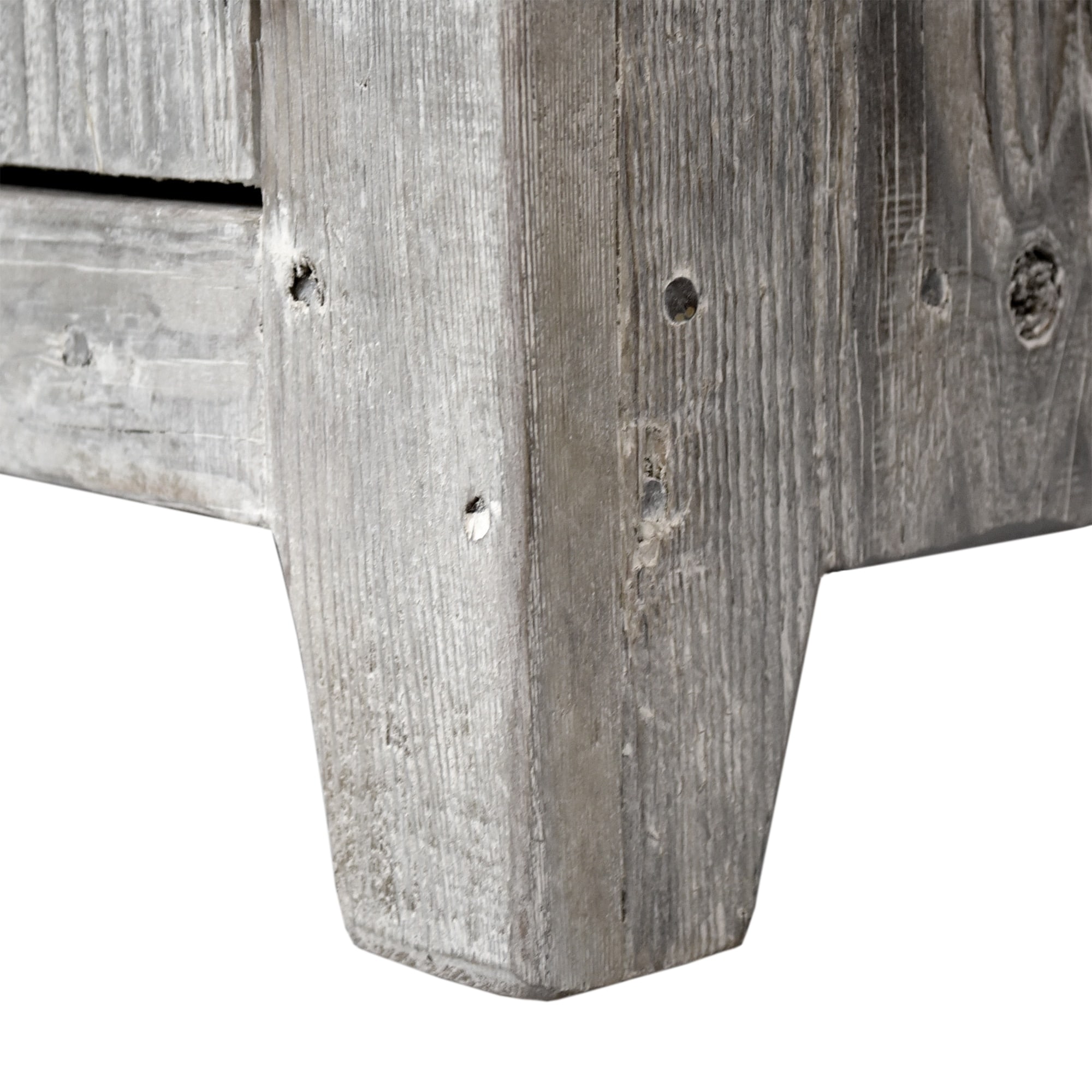 Americana Driftwood 30 Inch Reclaimed Wood Bathroom Vanity Base Only Overstock 18235415