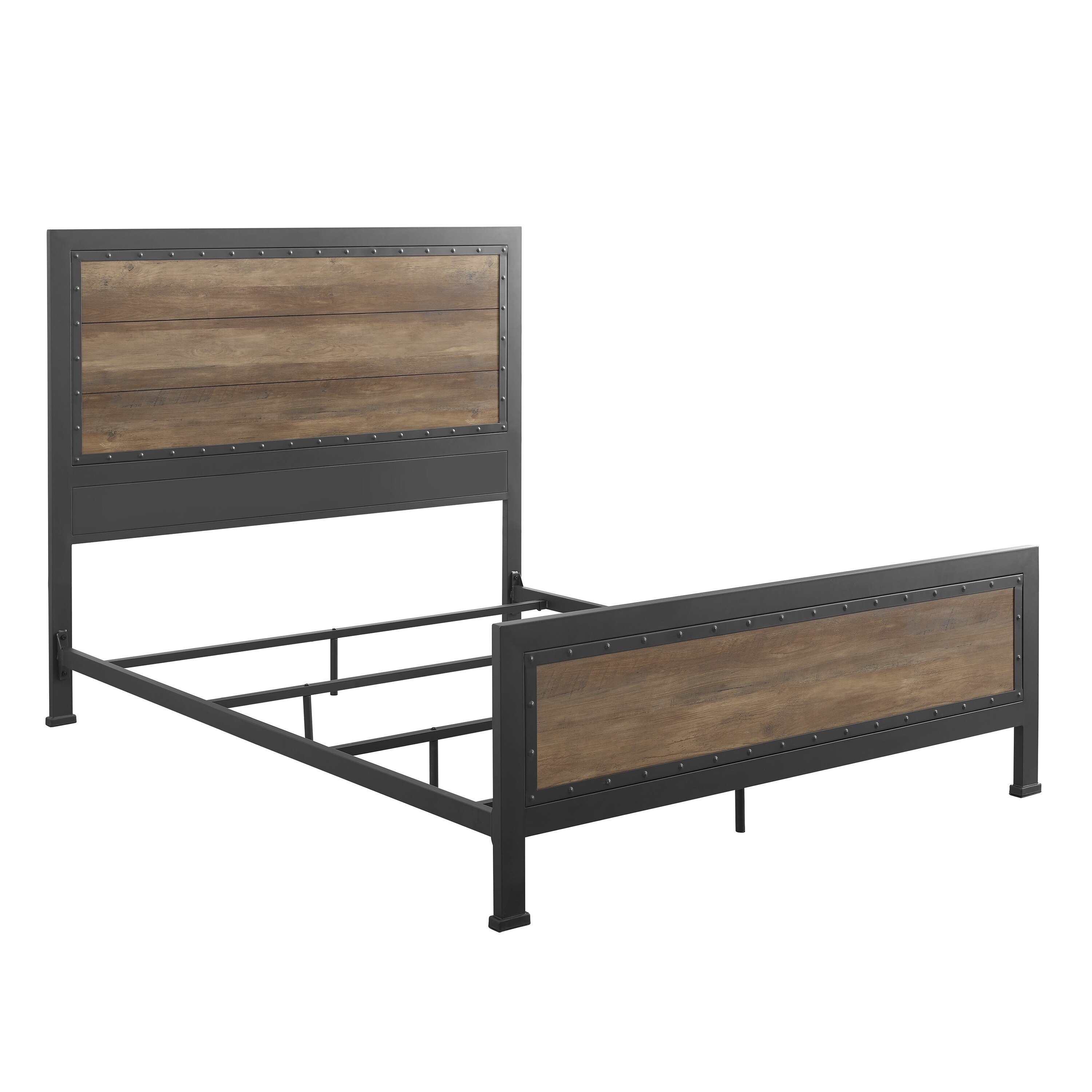 Carbon Loft Santos Wood And Metal Queen Bed On Carbon Loft Santos Wood And Metal Queen Bed On Free Shipping Today 18239566