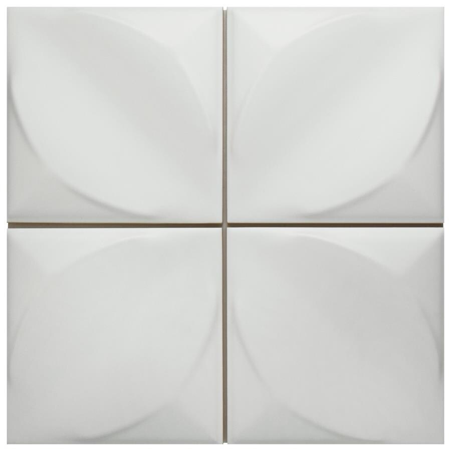 Somertile 6x6 Inch Malmo Blanco Ceramic Wall Tile 22 Tiles Somertile 6x6 Inch Malmo Blanco Ceramic Wall Tile 22 Tiles 5 97 Sqft Free Shipping Today 18581754