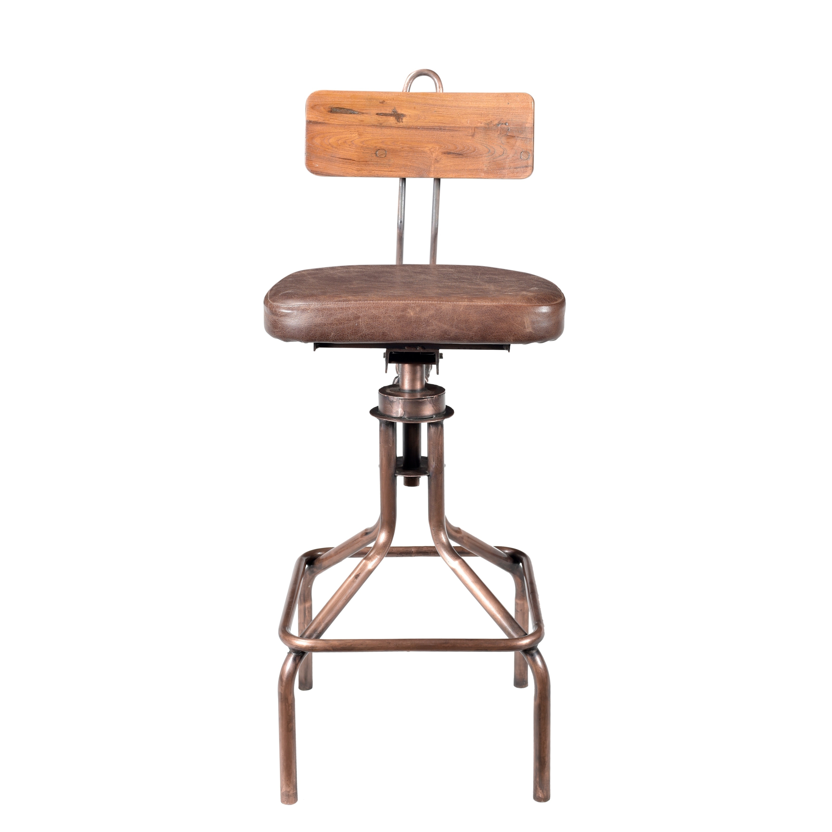 Aurelle Home Casual Rustic Copper Bar Stool Free Aurelle Home Casual Rustic Copper Bar Stool Free Shipping Today 24712254