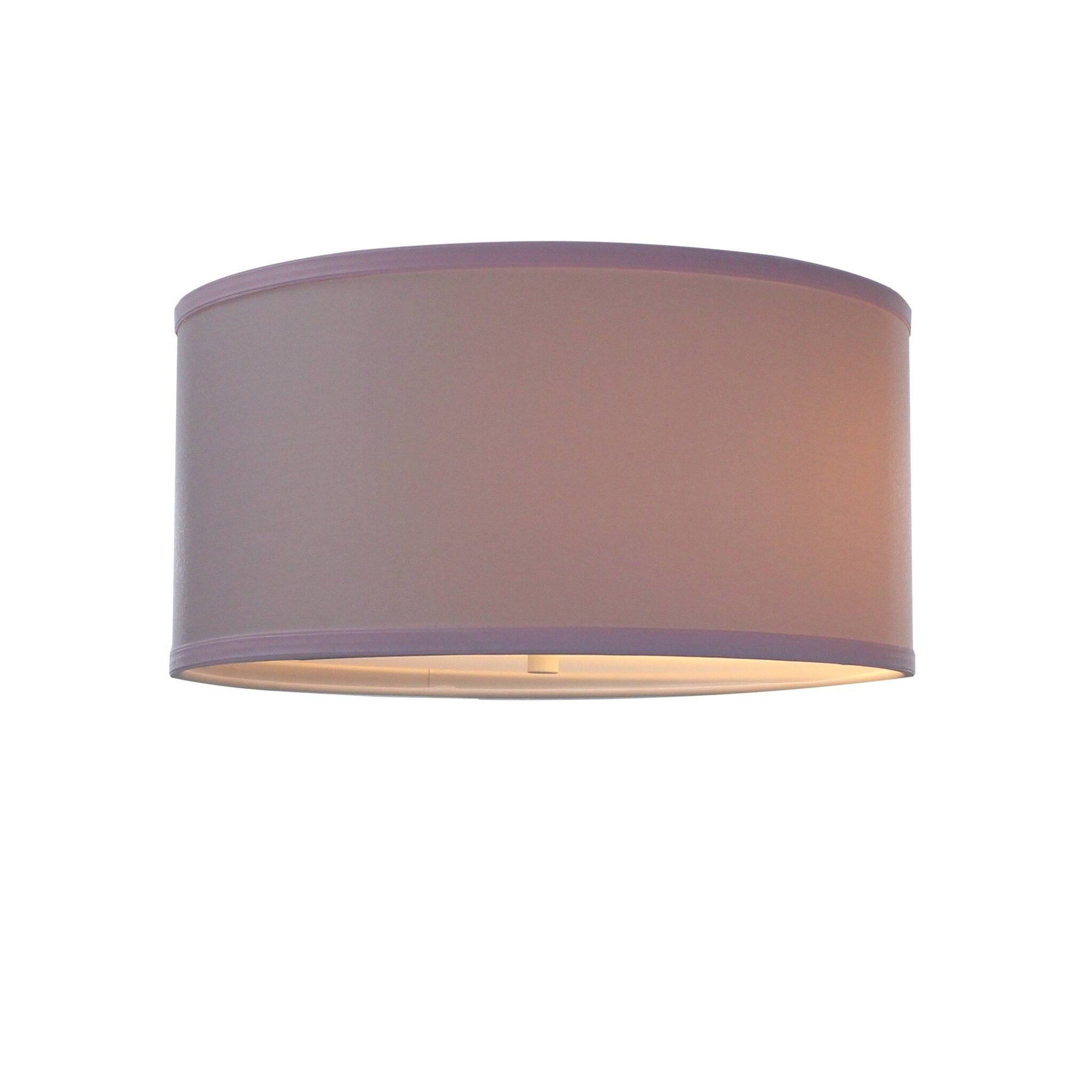 16 Moderne Flush Mount Converter Kit Pale Dogwood Pink Drum 16 Moderne Flush Mount Converter Kit Pale Dogwood Pink Drum Lampshade 16x16x8
