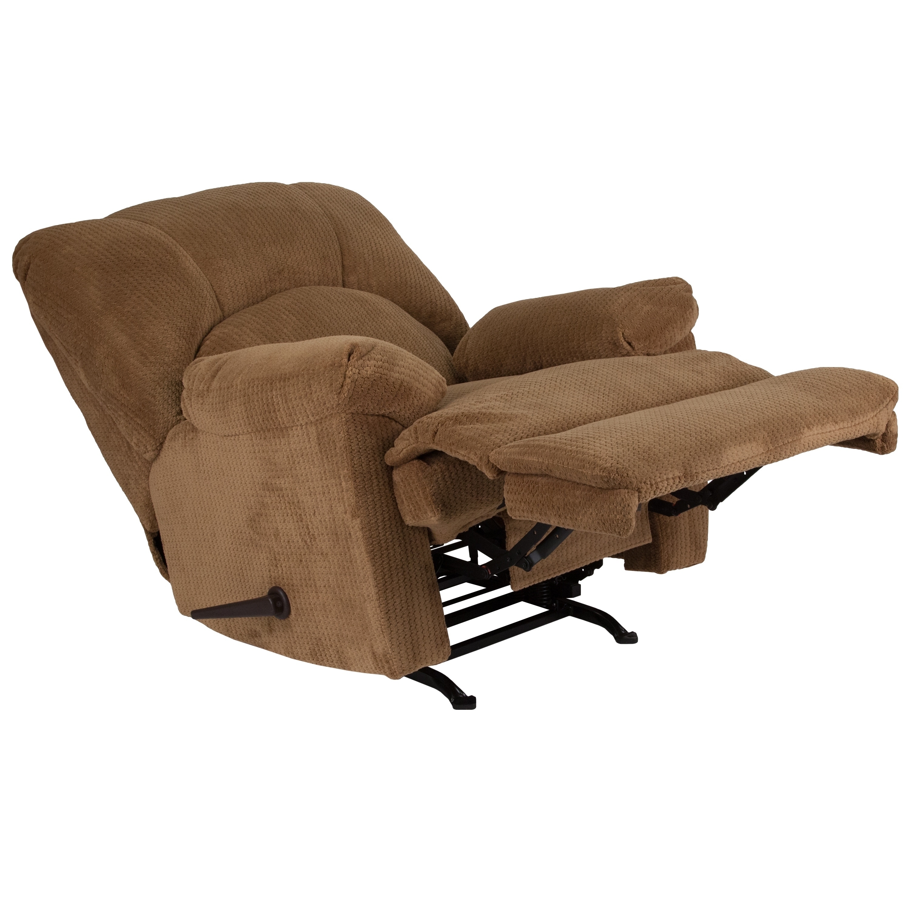 Flash Furniture Brown Microfiber Rocker Recliner Free Flash Furniture Brown Microfiber Rocker Recliner Free Shipping Today 18755372
