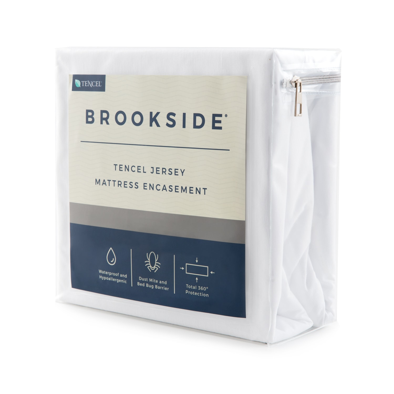 BROOKSIDE TENCEL Jersey Encasement Mattress Protector