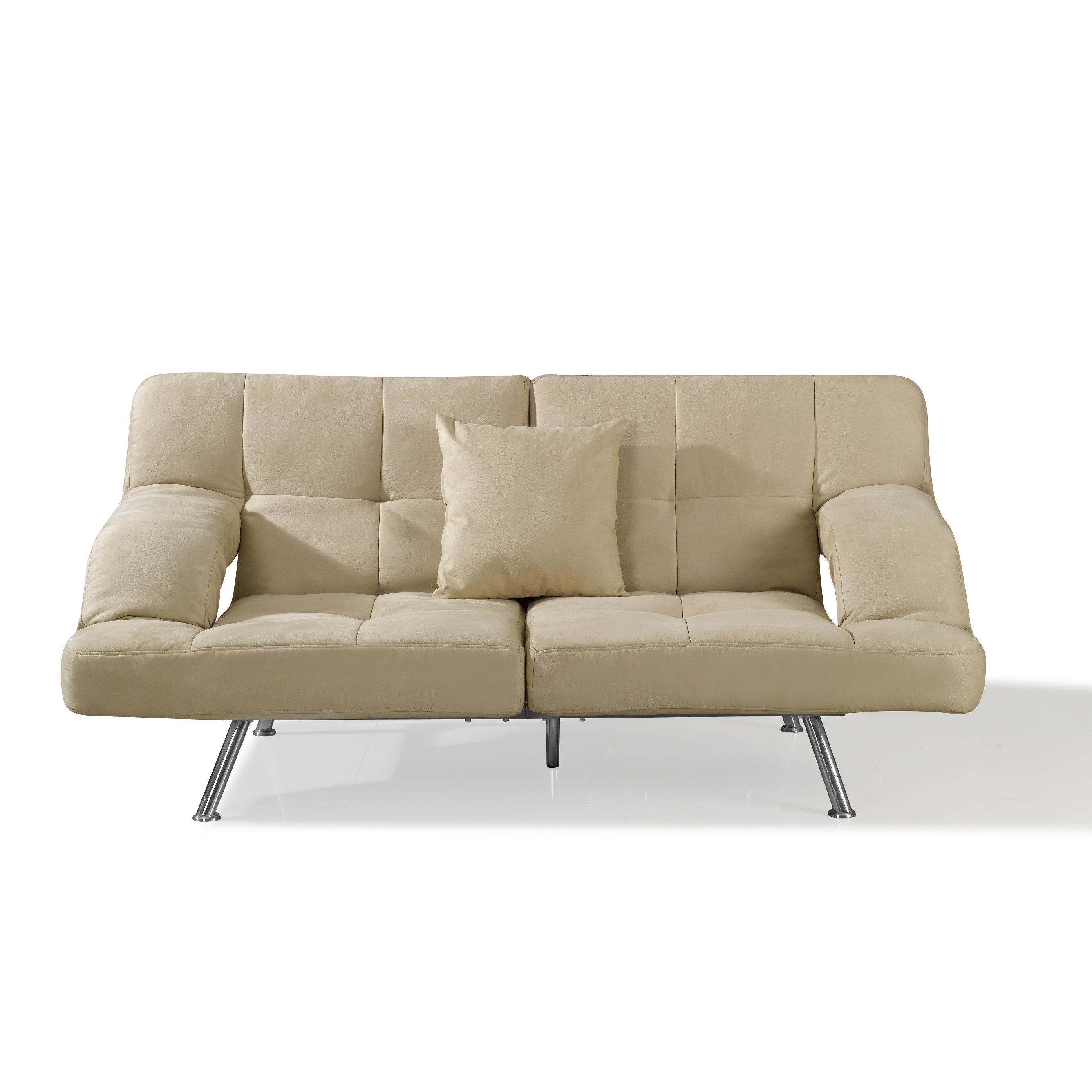 Chai Microsuede Sofa Bed Free Shipping Today Chai Microsuede Sofa Bed Free Shipping Today 1907674
