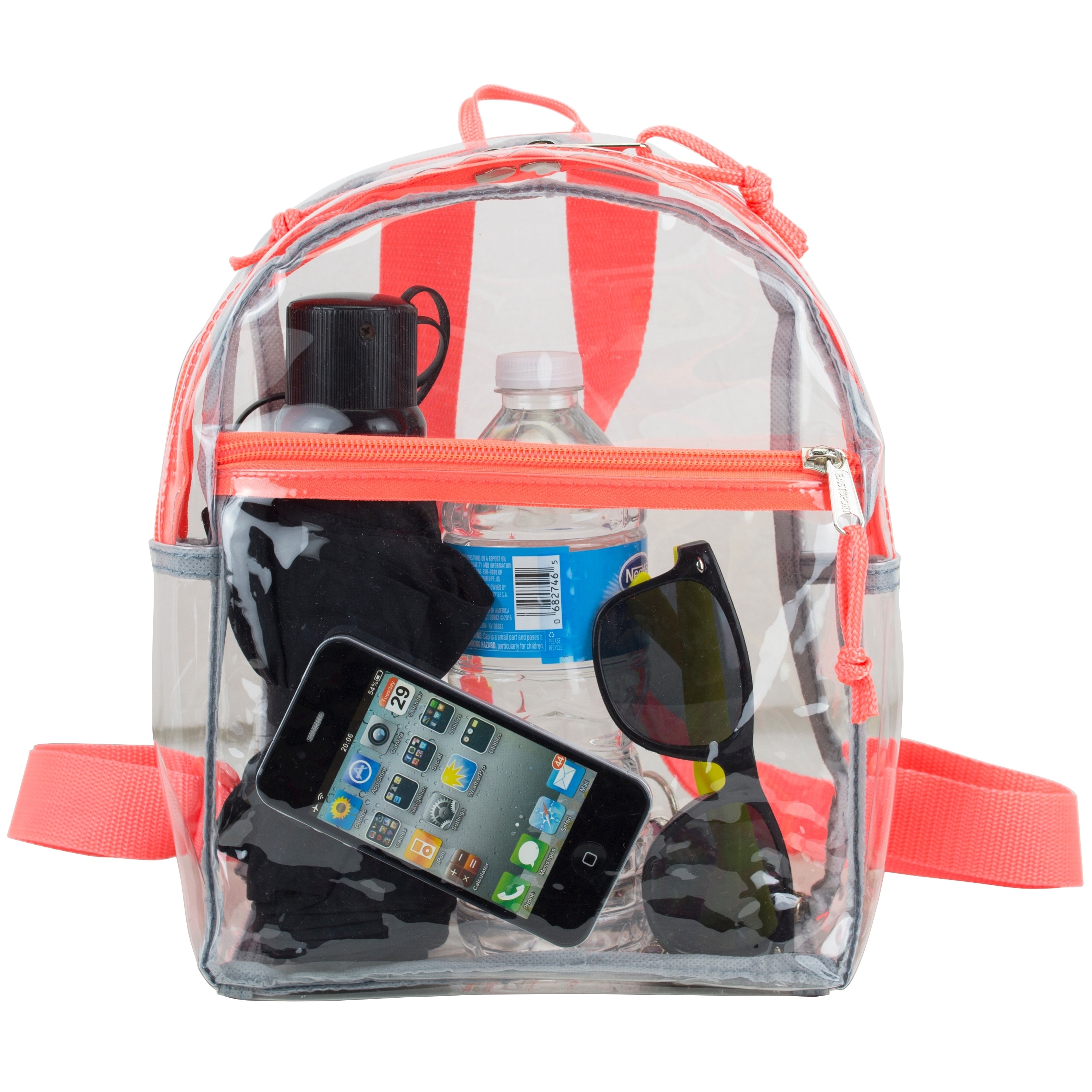 clear backpack target