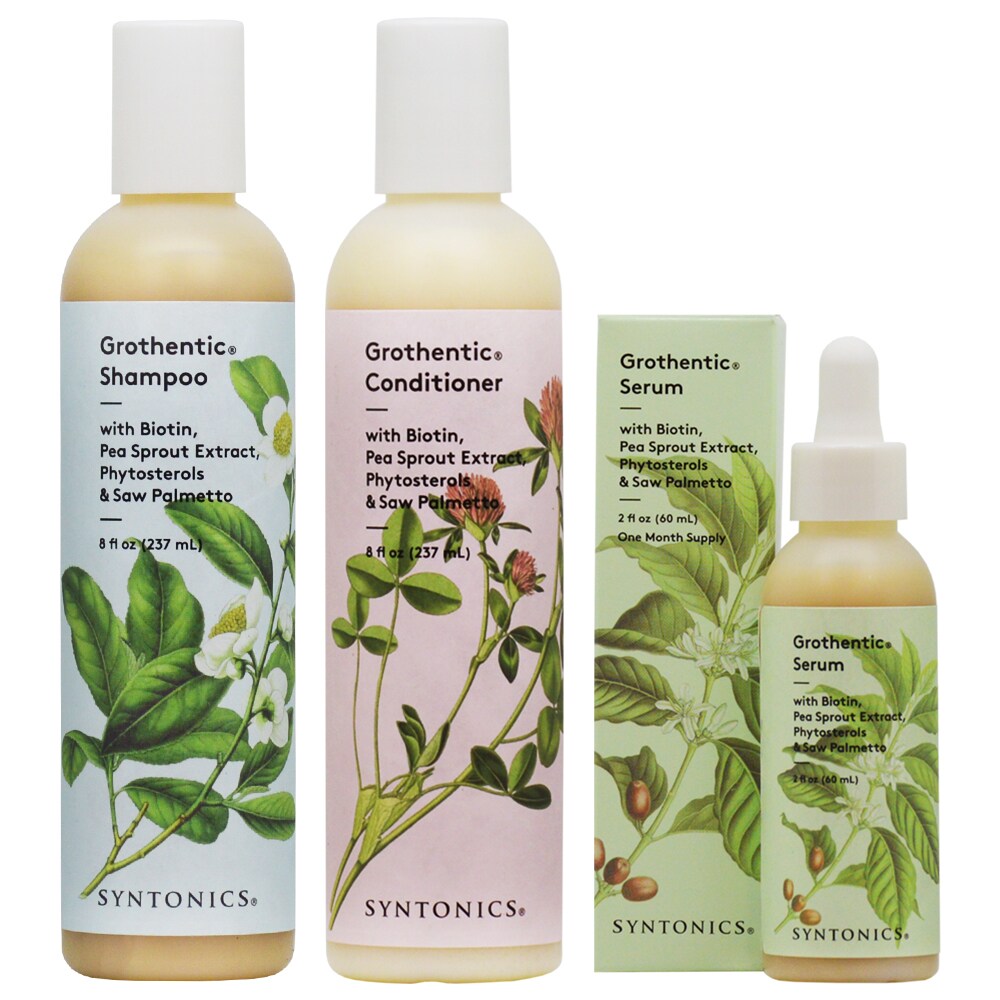 Shop Syntonics Grothentic Scalp And Hair Care System For Thinning