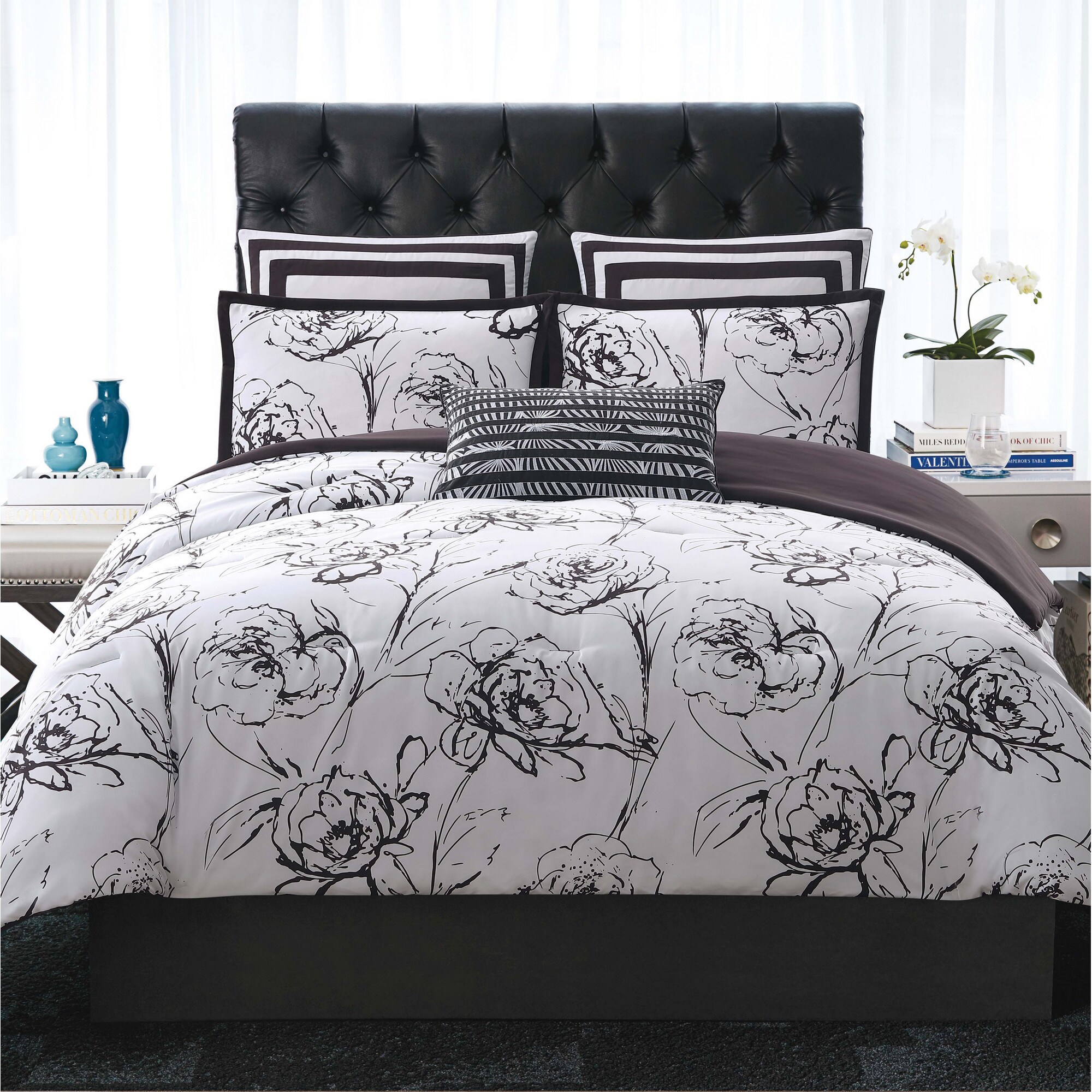Siriano Graphic Fl 3 Piece Duvet Cover Set Free Siriano Graphic Fl 3 Piece Duvet Cover Set Free Shipping Today 25459740