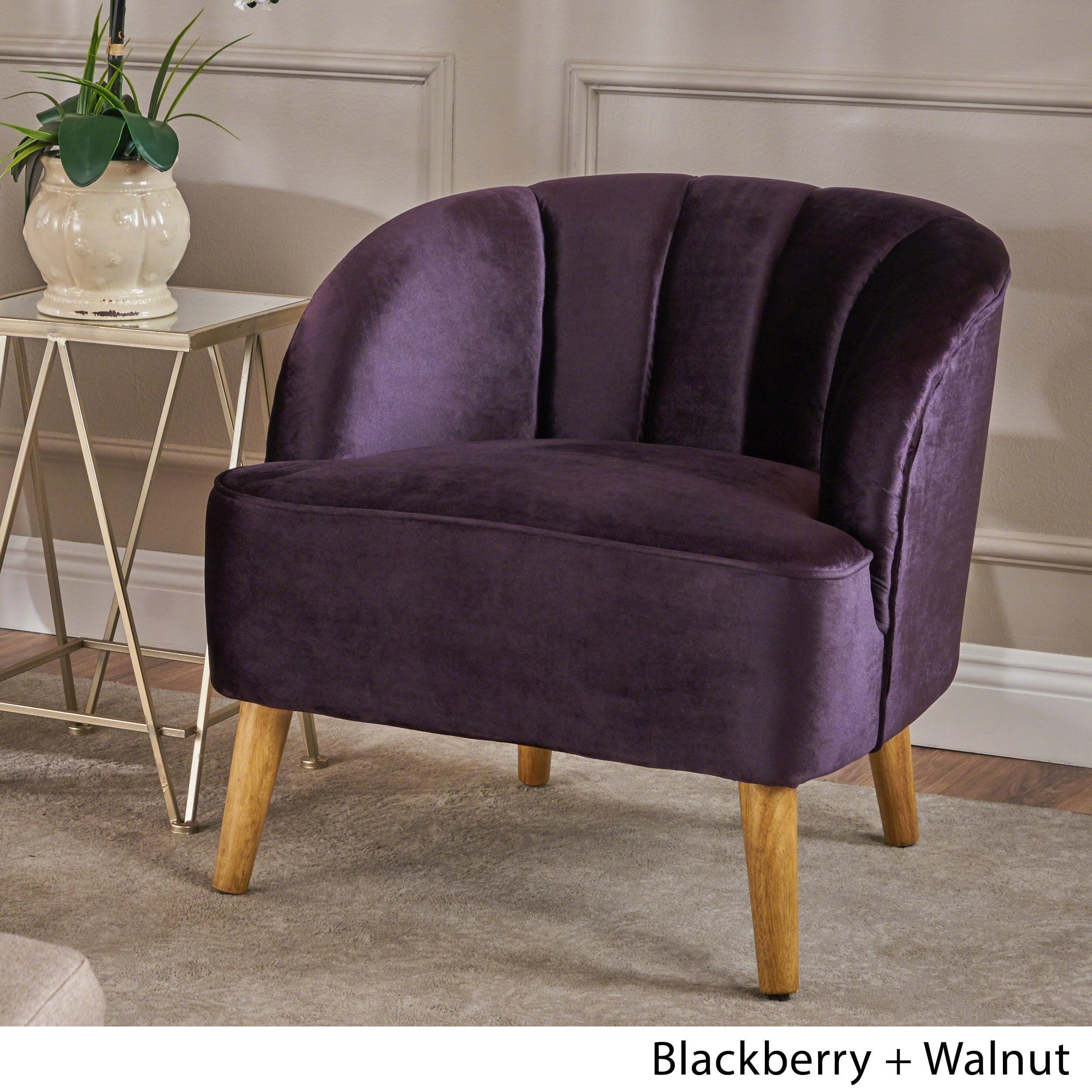 Shop amaia modern velvet club chair by christopher knight home on sale free shipping today overstock com 19490499
