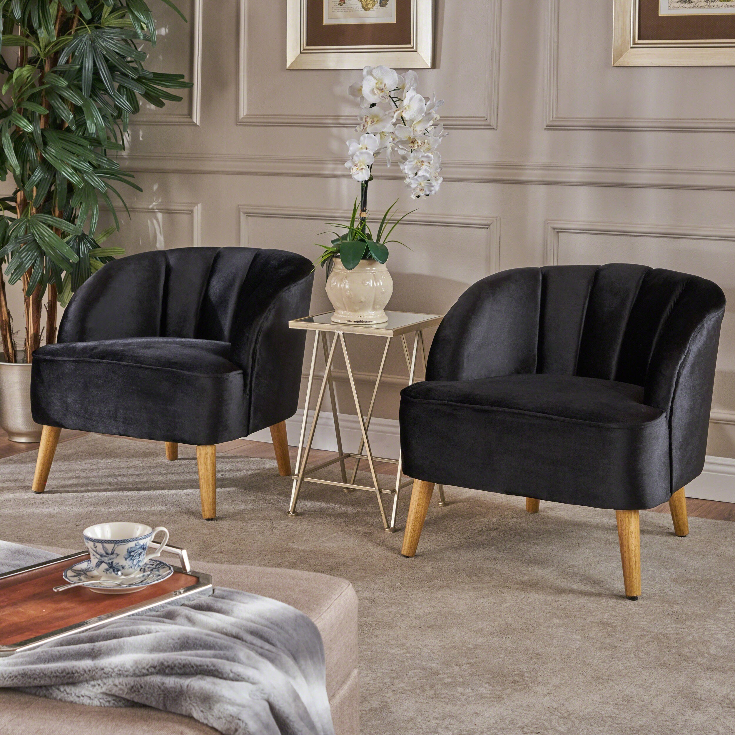 Amaia Modern Velvet Club Chair Set Of 2 By Christopher Knight Amaia Modern Velvet Club Chair Set Of 2 By Christopher Knight Home On Free Shipping Today 19490564