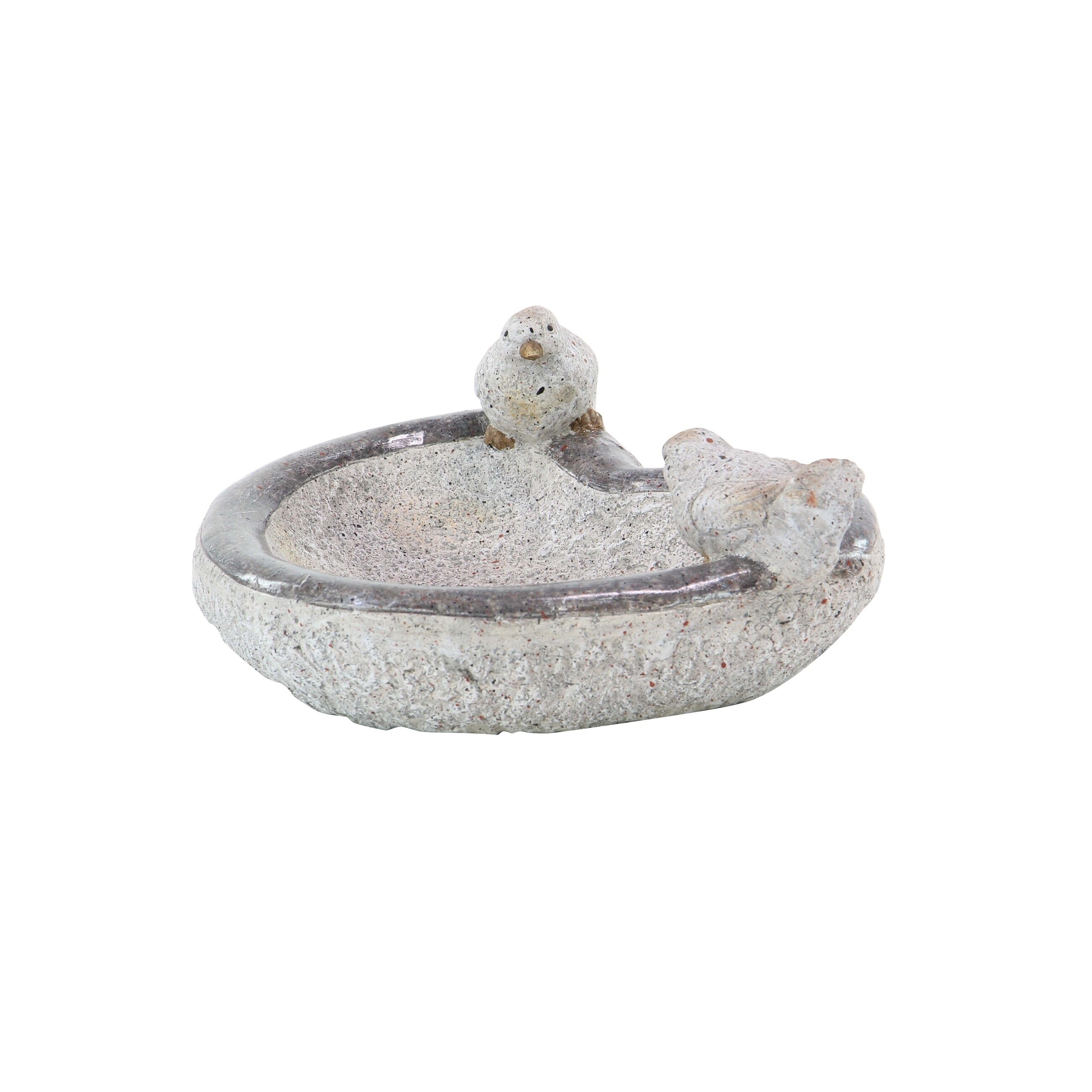 Shop 6 X 12 Inch Traditional Heart Shaped Resin Bird Feeder