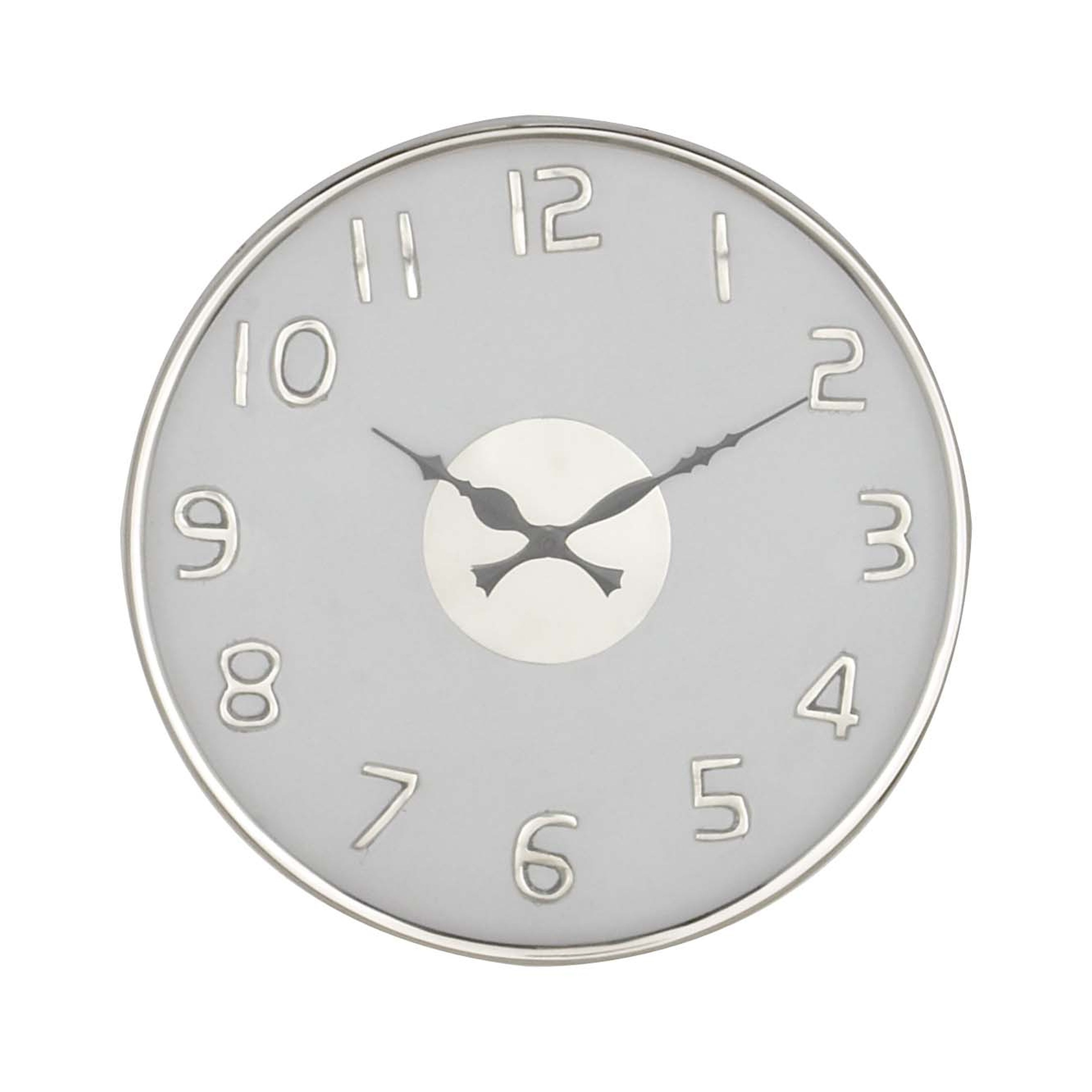 Strick Bolton Montgomery 14 Inch Modern Round White Stainless Strick Bolton Montgomery 14 Inch Modern Round White Stainless Steel Wall Clock On Free Shipping Today 21533555