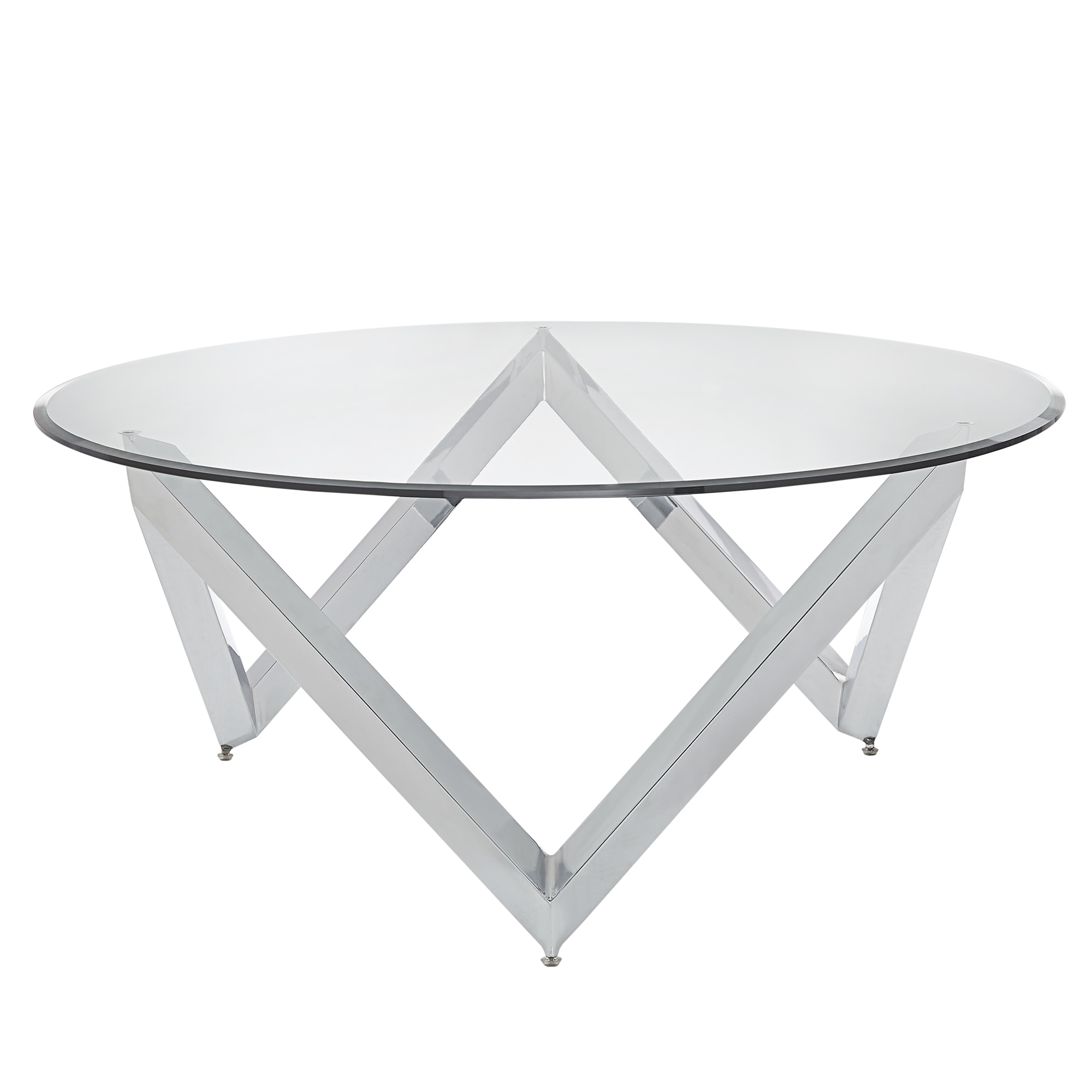 Marlin Angular Chrome And Gl Accent Tables By Inspire Q Bold Marlin Angular Chrome And Gl Accent Tables By Inspire Q Bold Free Shipping Today 19577739