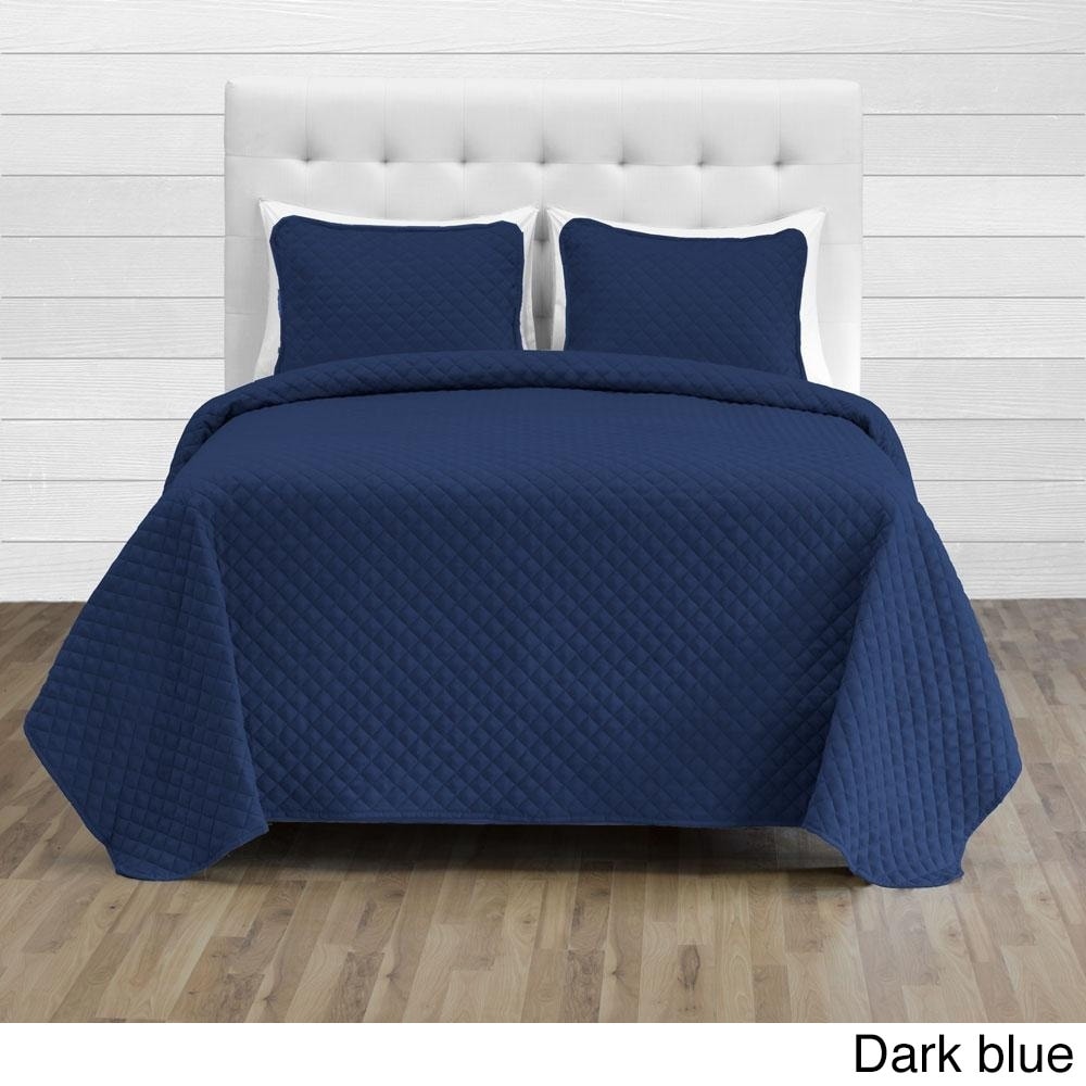 Coverlet Set Microfiber Sheet Diamond Sched Coverlet Set Microfiber Sheet Diamond Sched Lightweight Bedspread Ultra Soft On Free Shipping Today