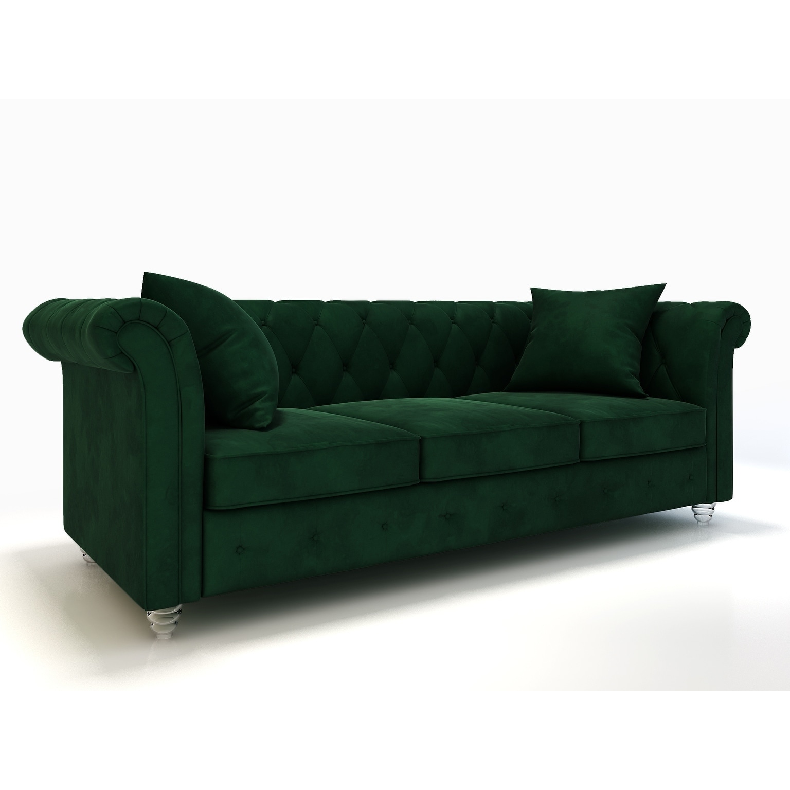 Af Lifestyle Louise Mid Century Velvet Chesterfield Sofa Free Af Lifestyle Louise Mid Century Velvet Chesterfield Sofa Free Shipping Today 19847511