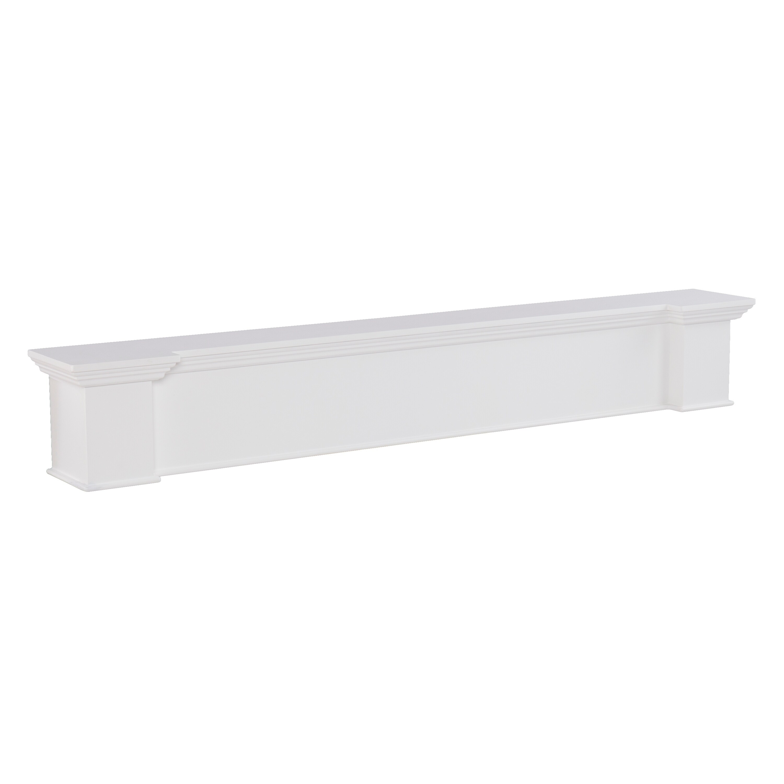 Oliver James Fritz White Fireplace Mantel Shelf On Oliver James Fritz White Fireplace Mantel Shelf On Free Shipping Today 20882045