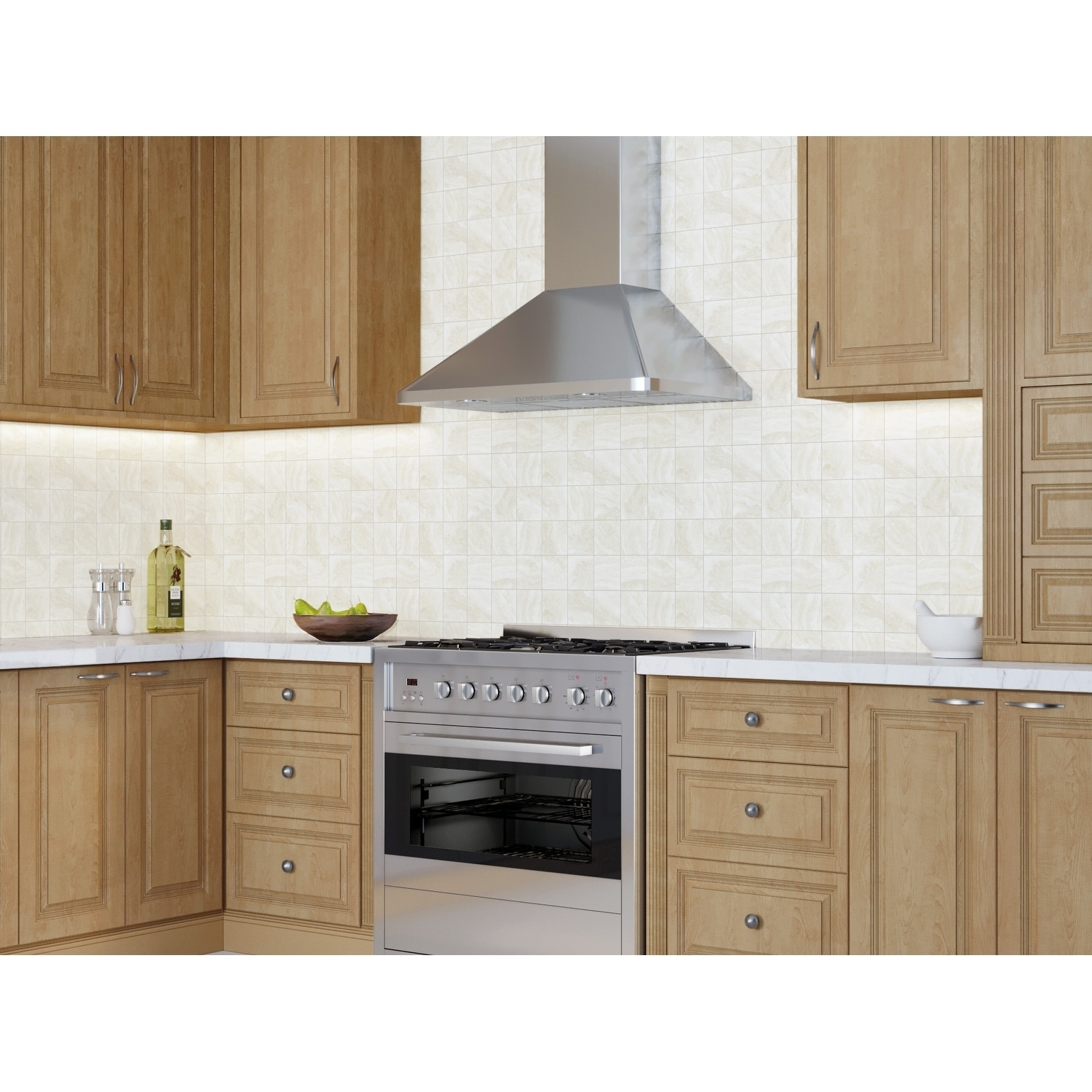 Ancona Wpr630 30 In Wall Pyramid Chef Range Hood In Stainless Steel On Sale Overstock 19975437