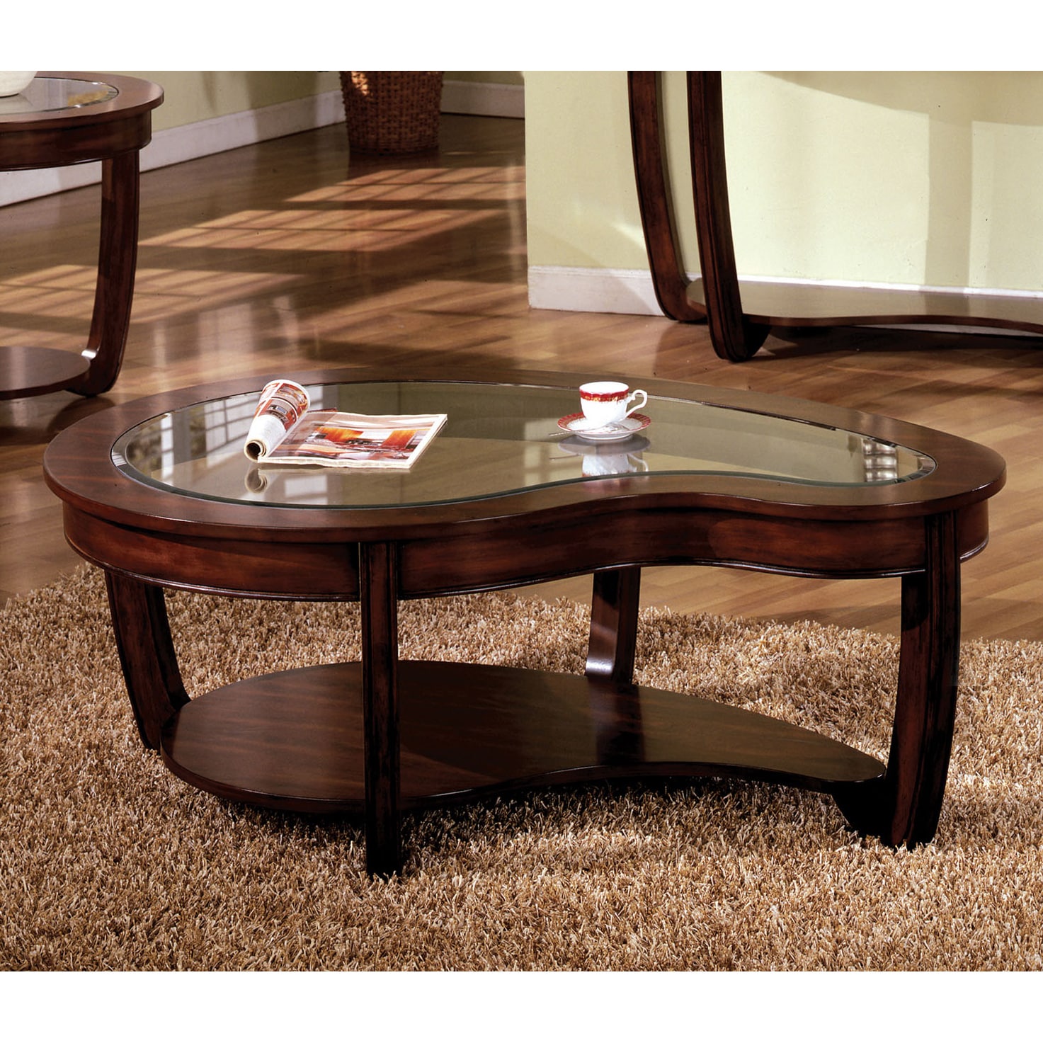 Gracewood Hollow Paolini Curved Dark Cherry Gl Top Coffee Gracewood Hollow Paolini Curved Dark Cherry Gl Top Coffee Table On Free Shipping Today 20000828