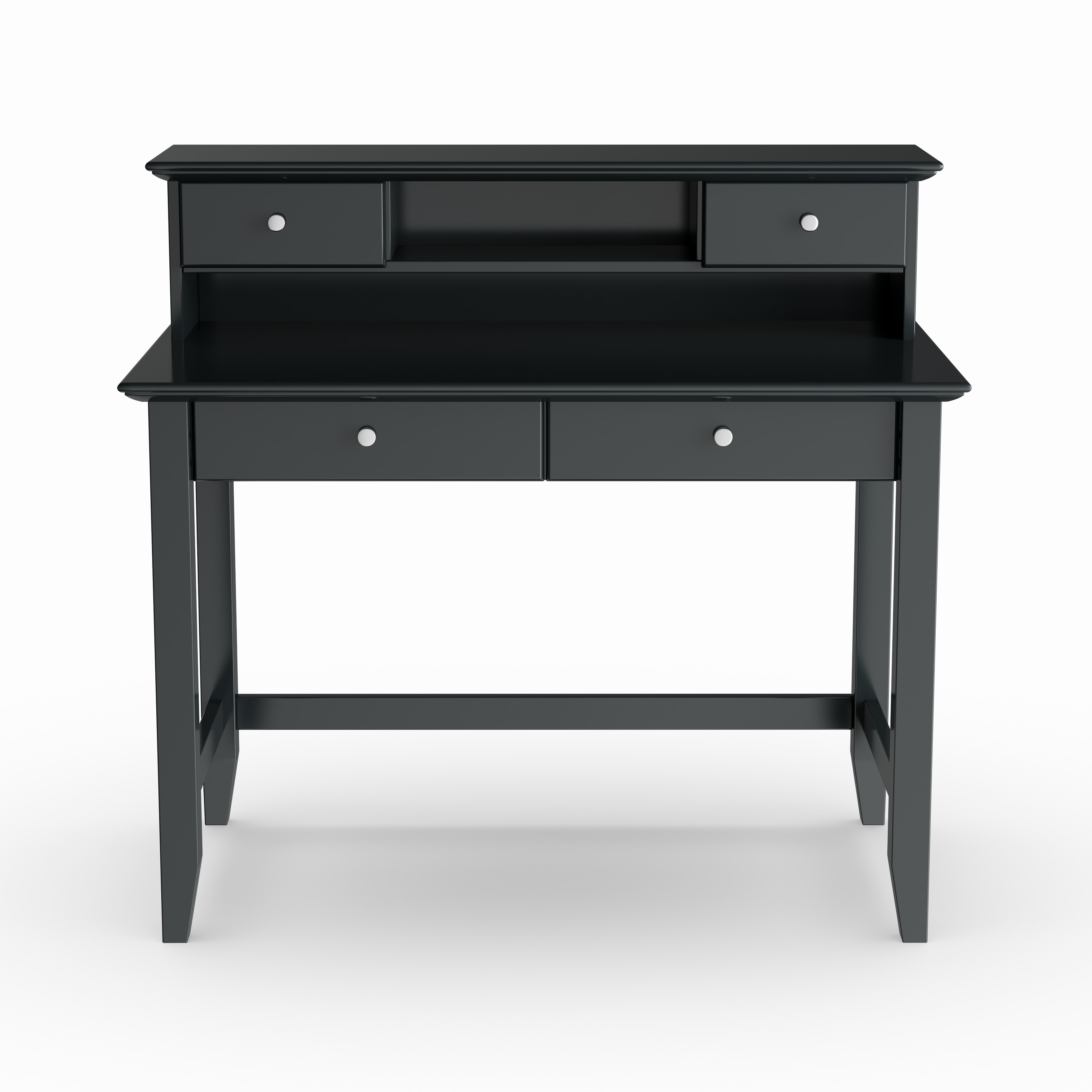 Gracewood Hollow Antoine Black Student Desk And Hutch On Gracewood Hollow Antoine Black Student Desk And Hutch On Free Shipping Today 20000892