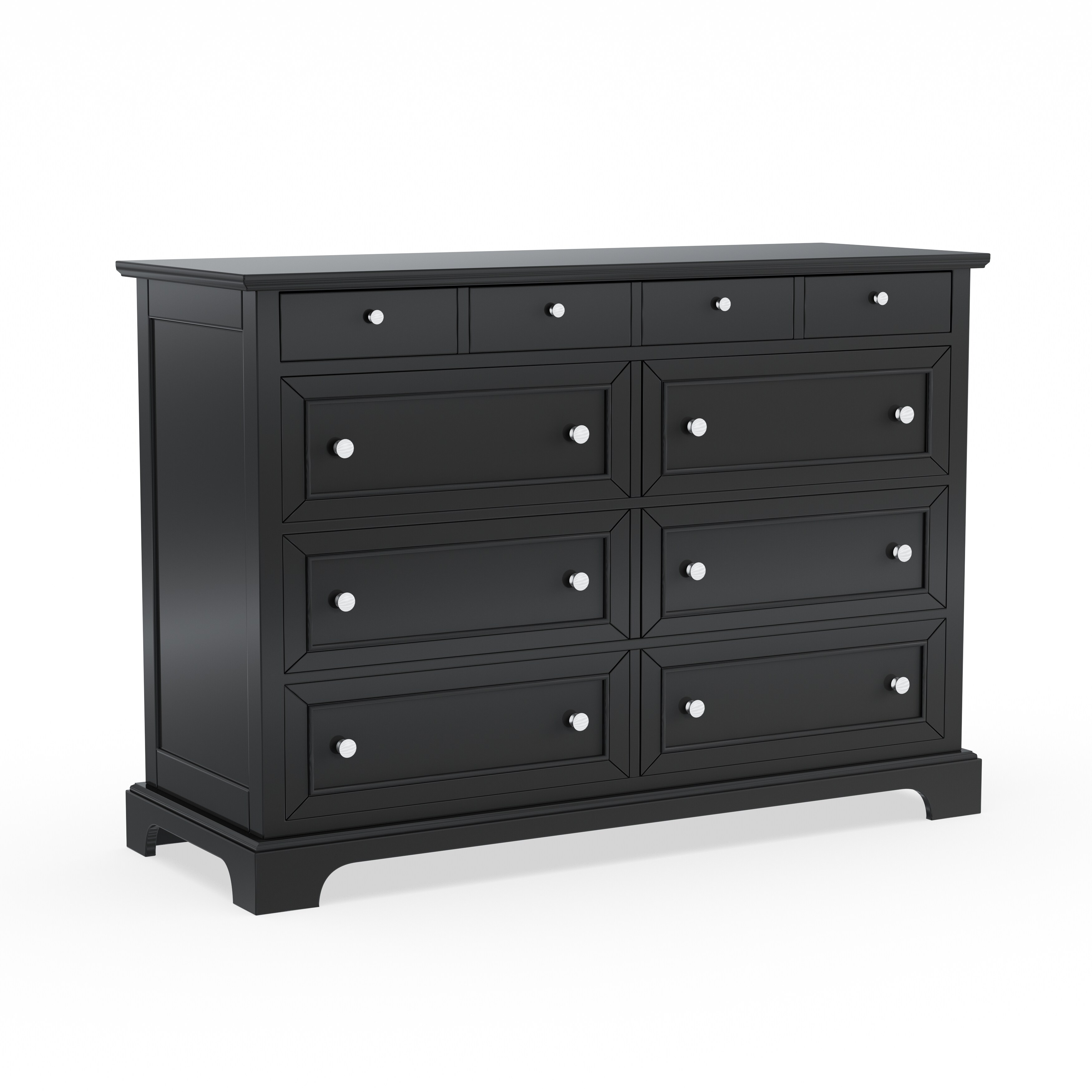 Shop bedford black wood dresser and optional matching mirror by home styles free shipping today overstock com 20000902
