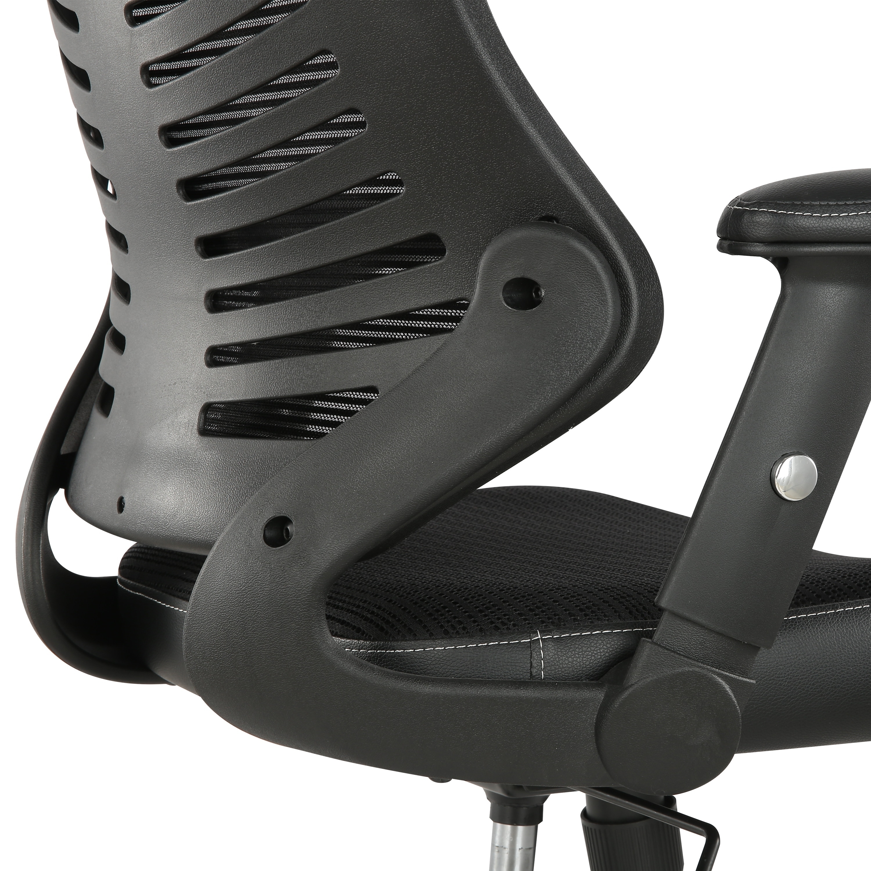 Shop Edgemod Correna Drafting Chair In Mesh Black Ships To