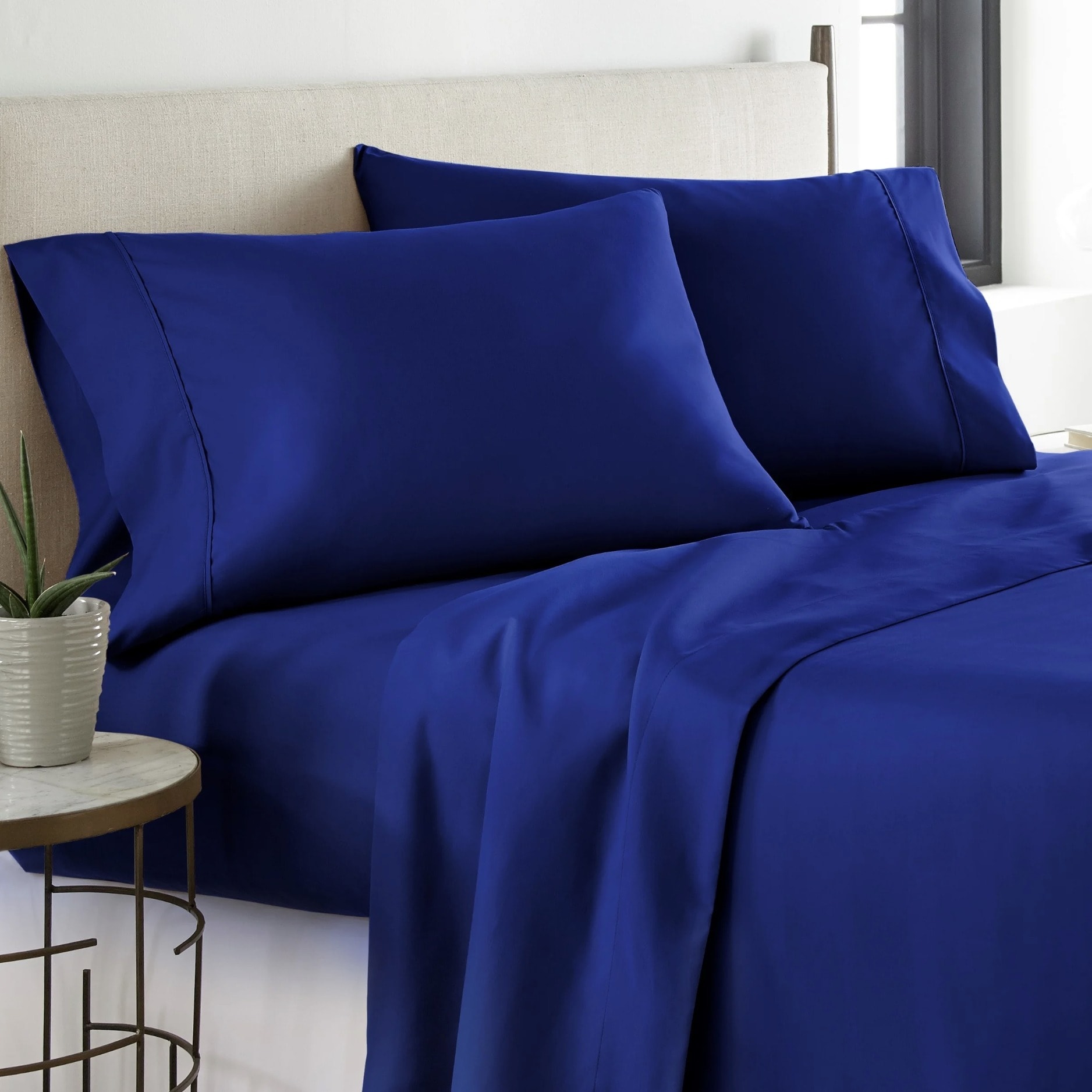 Hotel Luxury Bed Sheets Set 1800 Series Platinum Collection Hotel Luxury Bed Sheets Set 1800 Series Platinum Collection Deep Pockets Wrinkle Fade Resistant Top Quality Soft Bedding