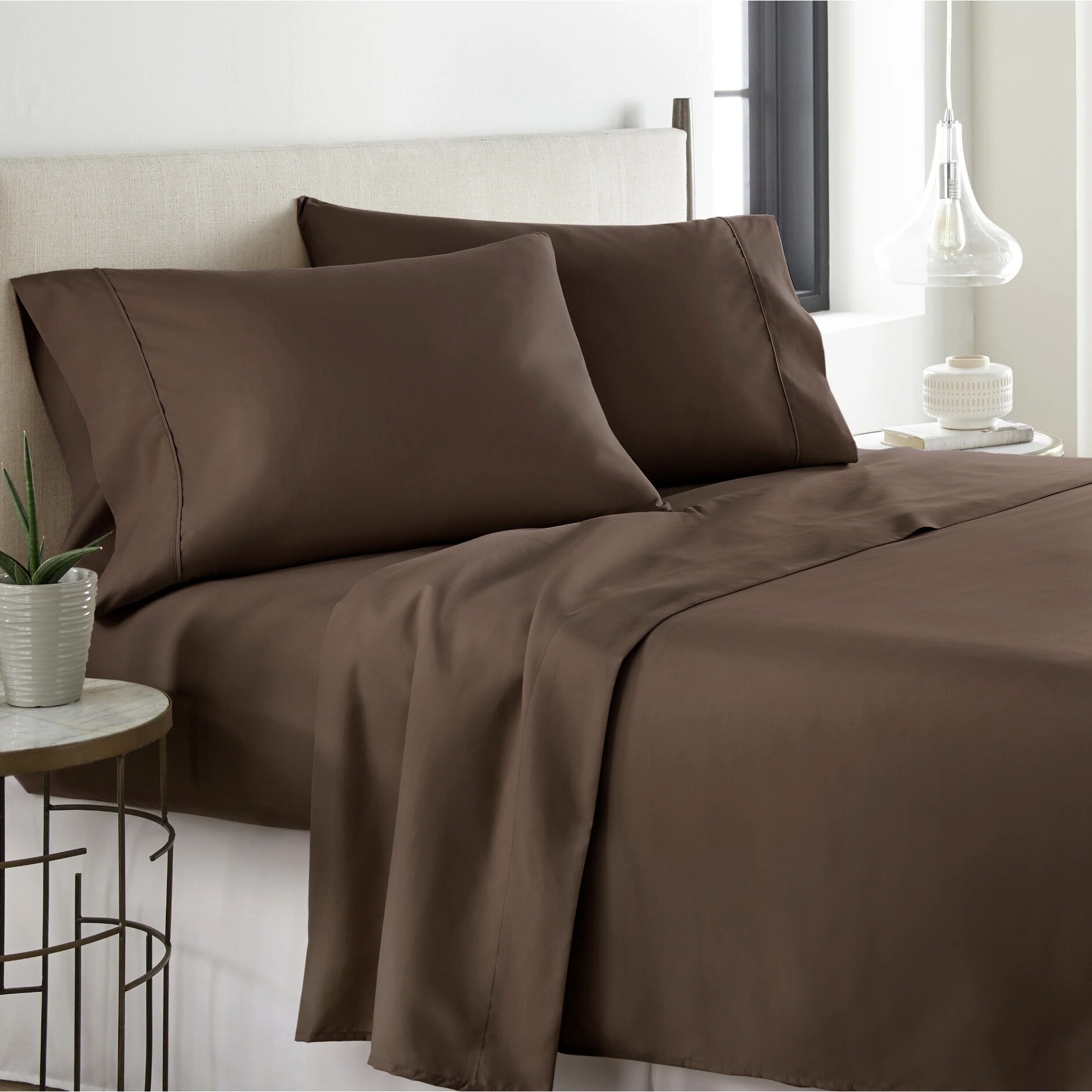 Hotel Luxury Bed Sheets Set 1800 Series Platinum Collection Hotel Luxury Bed Sheets Set 1800 Series Platinum Collection Deep Pockets Wrinkle Fade Resistant Top Quality Soft Bedding