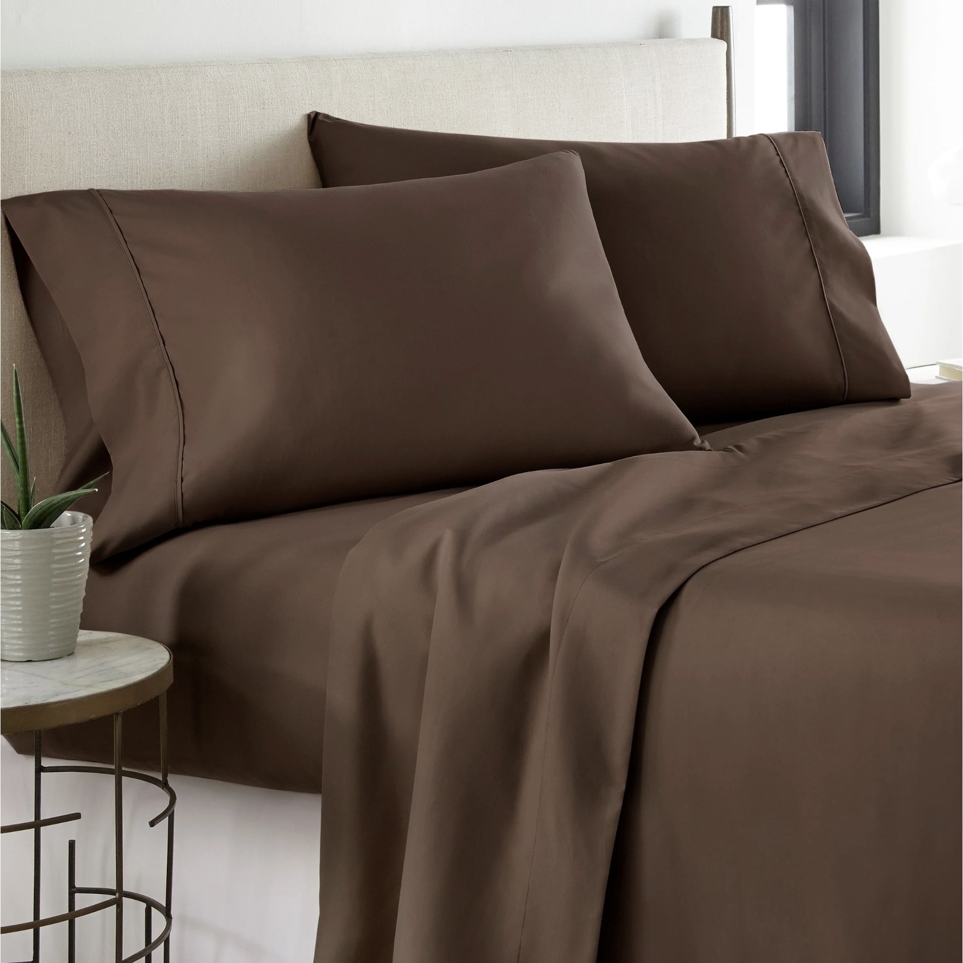 Hotel Luxury Bed Sheets Set 1800 Series Platinum Collection Hotel Luxury Bed Sheets Set 1800 Series Platinum Collection Deep Pockets Wrinkle Fade Resistant Top Quality Soft Bedding