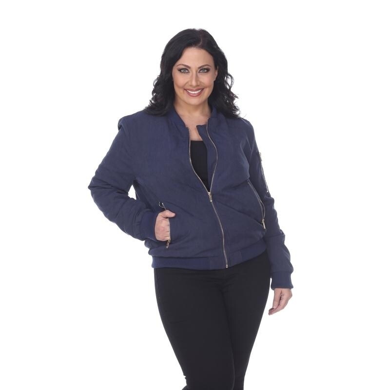 plus size bomber jacket