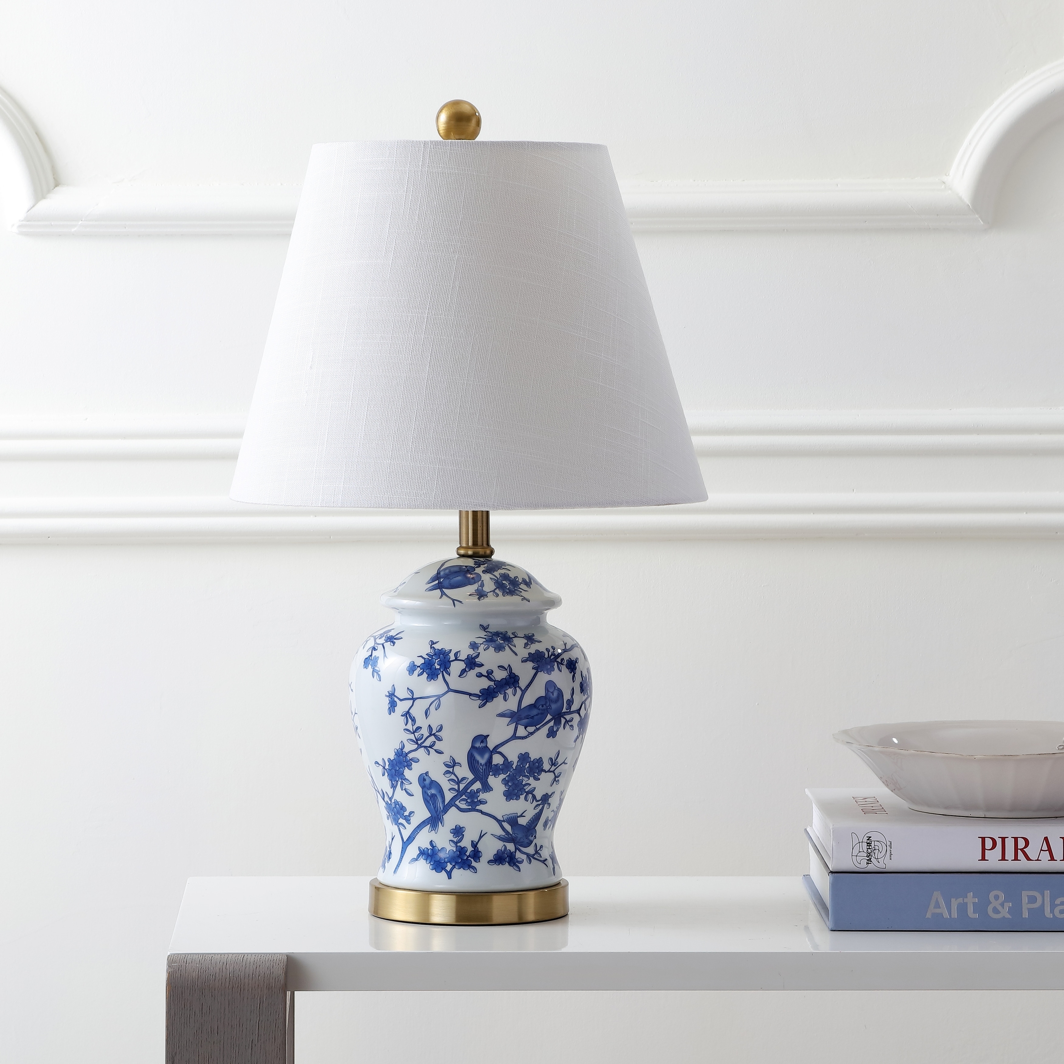Penelope 22 Chinoiserie Led Table Lamp Blue White By Jonathan Penelope 22 Chinoiserie Led Table Lamp Blue White By Jonathan Y