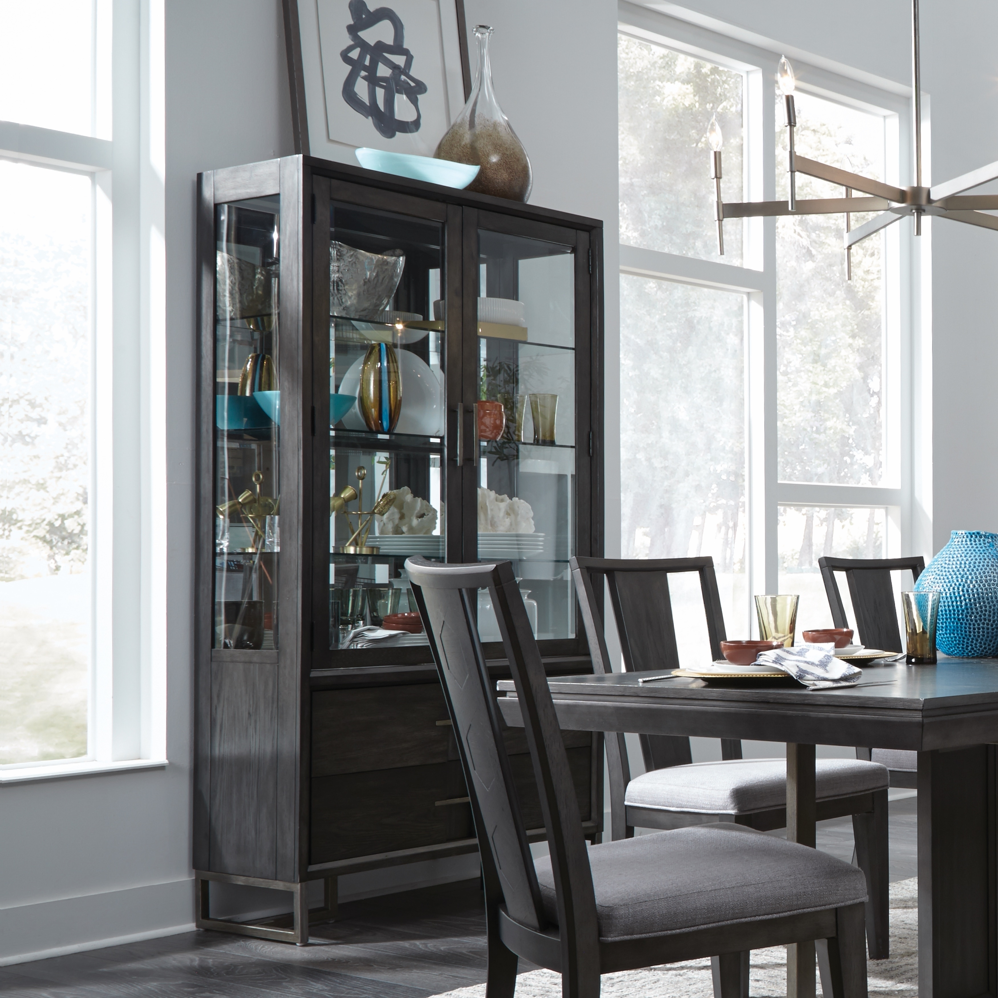 Shop Proximity Heights Contemporary Curio China Cabinet On Sale