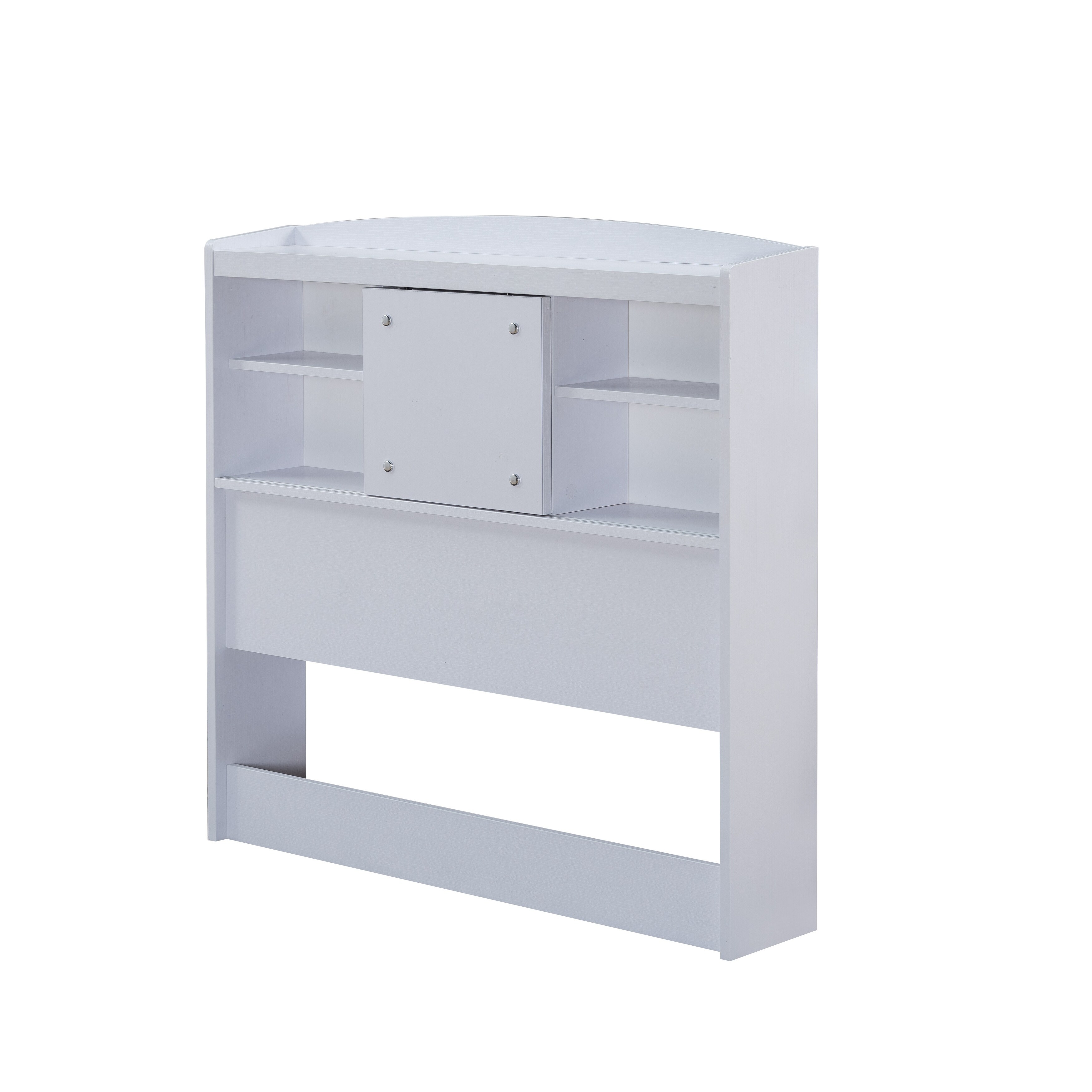 Taylor Olive Millwood Modern White Bookcase Headboard On Taylor Olive Millwood Modern White Bookcase Headboard On Free Shipping Today 21895387
