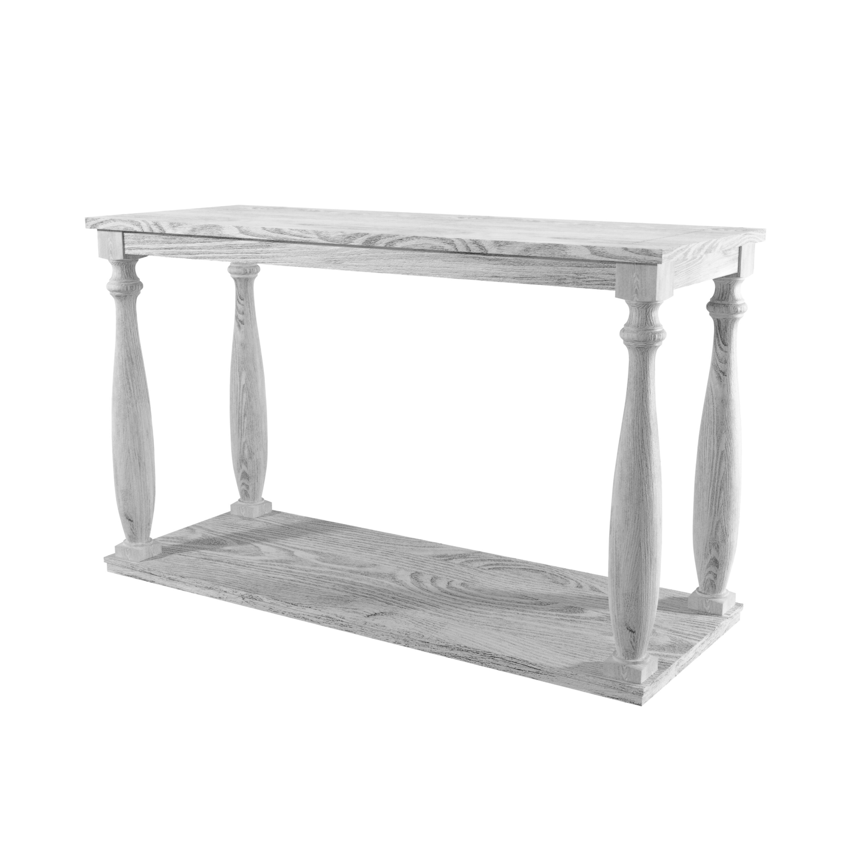 Furniture Of America Bethany Farmhouse Rustic Antique White Furniture Of America Bethany Farmhouse Rustic Antique White Sofa Table On Free Shipping Today 20299966