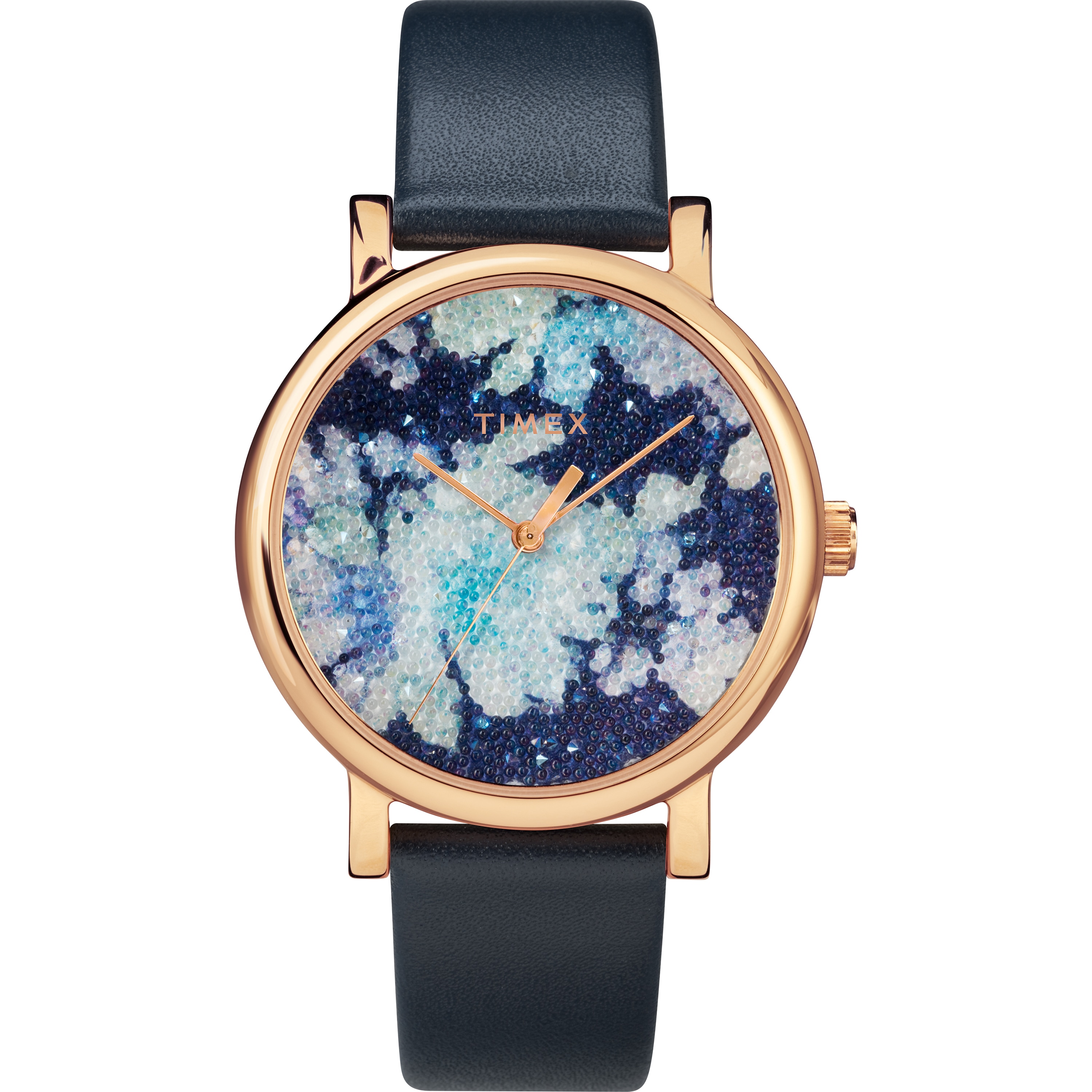 timex floral watch