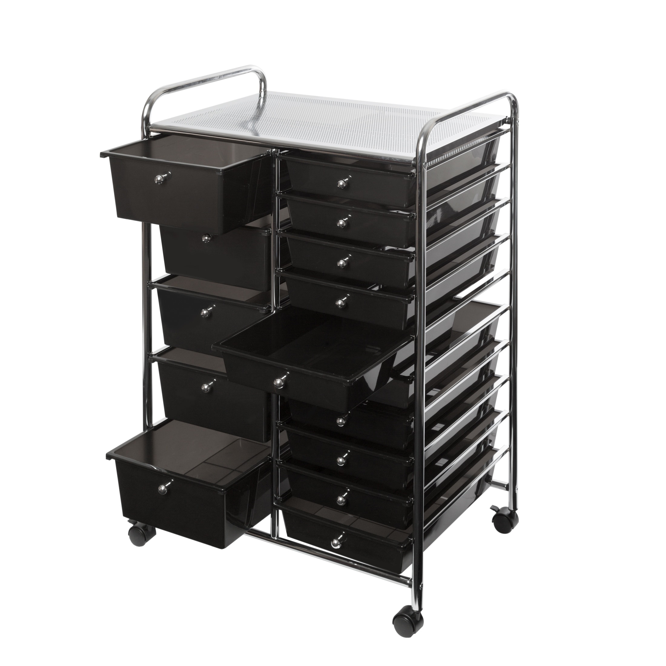 Black 15 Drawer Organizer Cart Free Shipping Today Black 15 Drawer Organizer Cart Free Shipping Today 20307439