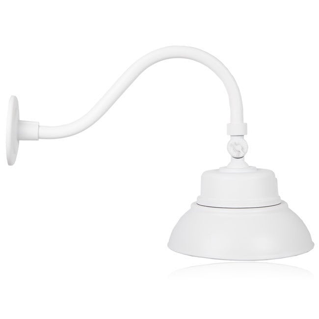 Maima 10in Outdoor Adjule Led Gooseneck Barn Light Outdoor Adjule Led Gooseneck Barn Light Photocell Sensor 2000 Lumens Free Shipping Today 20346322