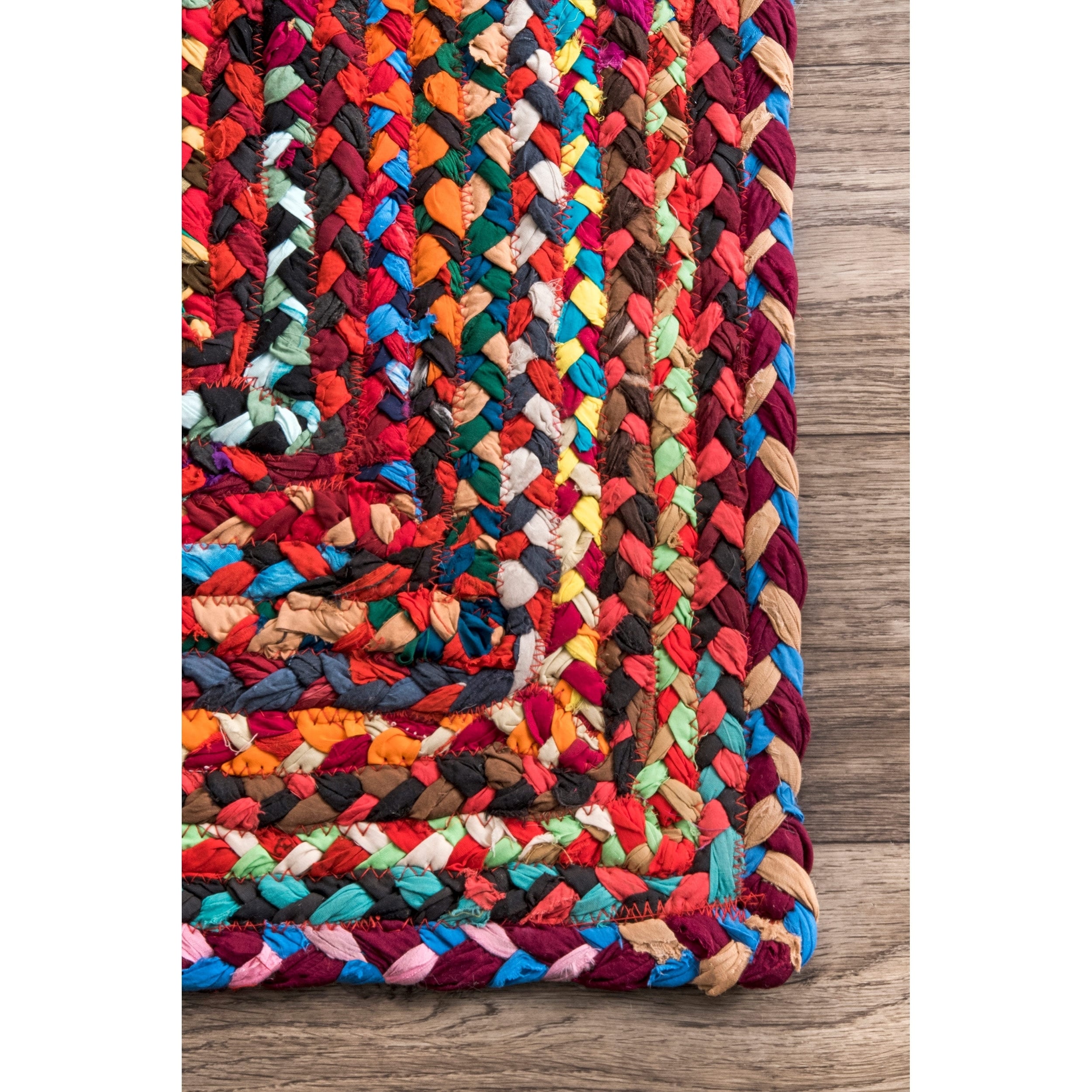 The Curated Nomad Grove Handmade Braided Rug 7 6 X 9 On The Curated Nomad Grove Handmade Braided Rug 7 6 X 9 On Free Shipping Today 20352113