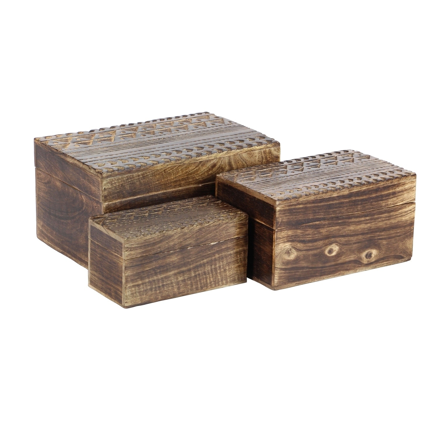 Set Of 3 Rustic 4 6 And 8 Inch Rectangular Wooden Bo With Set Of 3 Rustic 4 6 And 8 Inch Rectangular Wooden Bo With Lid Free Shipping Today 20444985