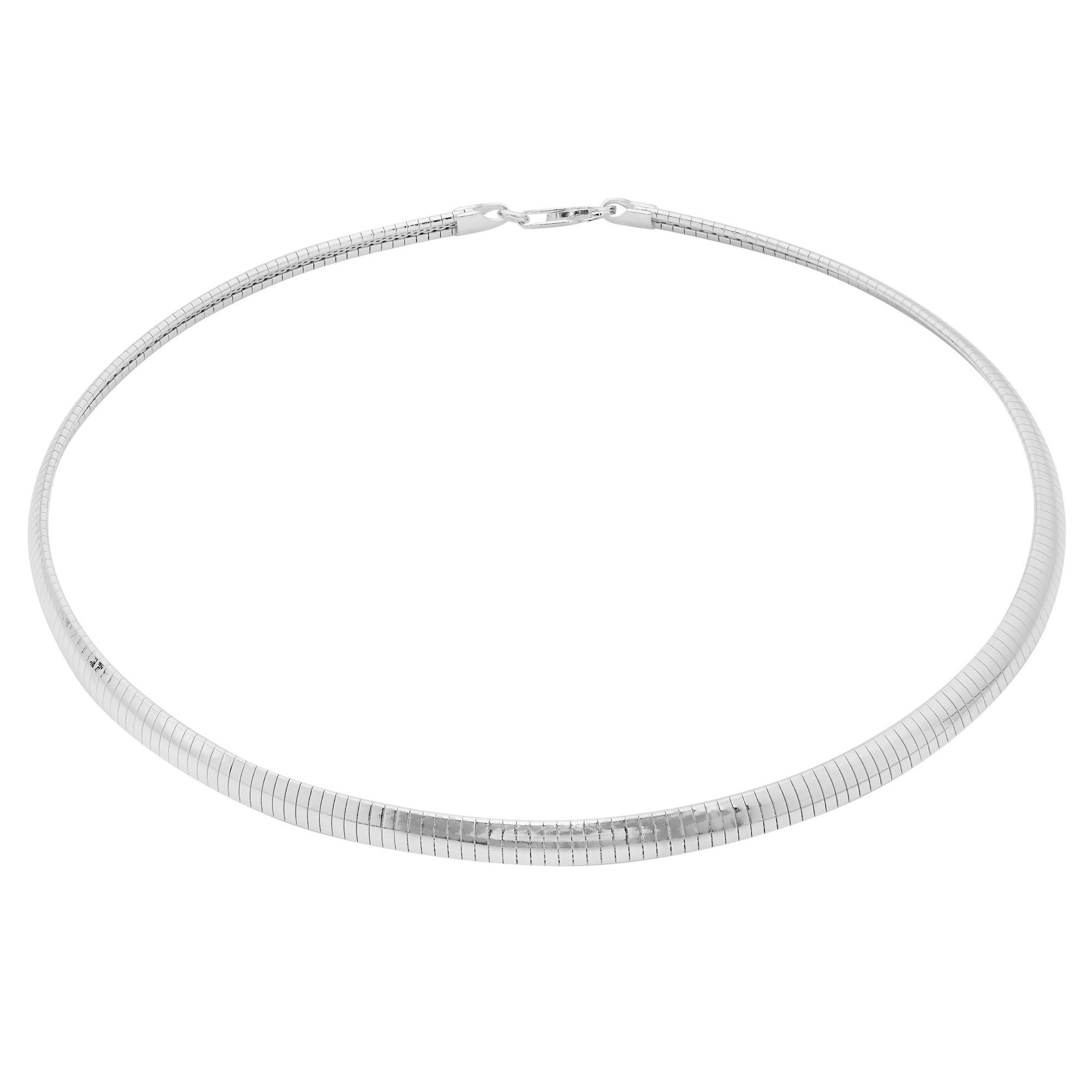 silver omega necklace