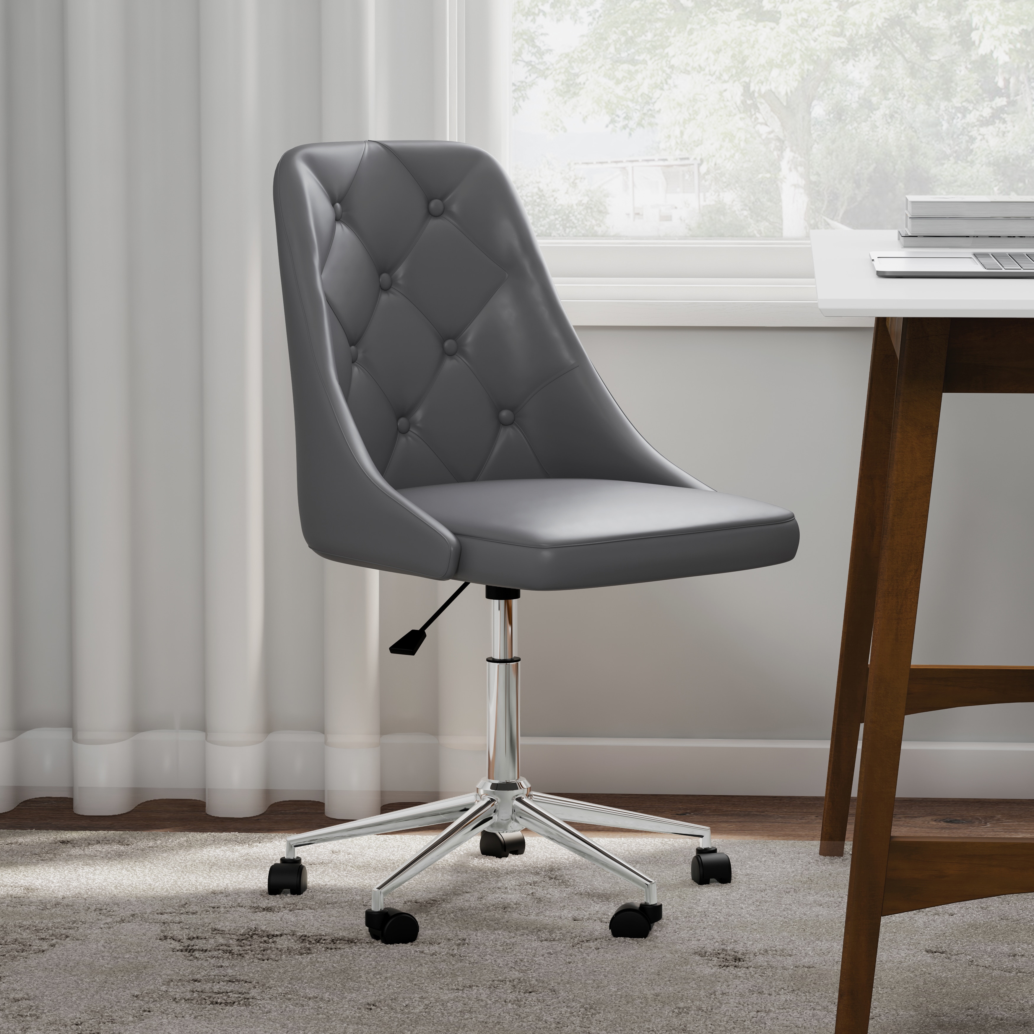 Carson Carrington Ockelbo On Tufted Faux Leather Office Carson Carrington Ockelbo On Tufted Faux Leather Office Chair Free Shipping Today 20543644