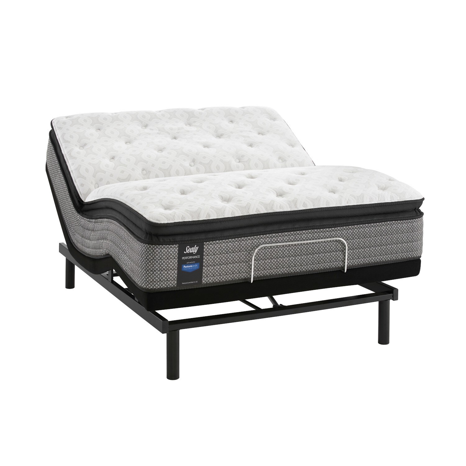 Sealy Response Performance 14 Inch Queen Size Plush Pillowtop Sealy Response Performance 14 Inch Queen Size Plush Pillowtop Mattress With Ease Adjule Base On Free Shipping Today