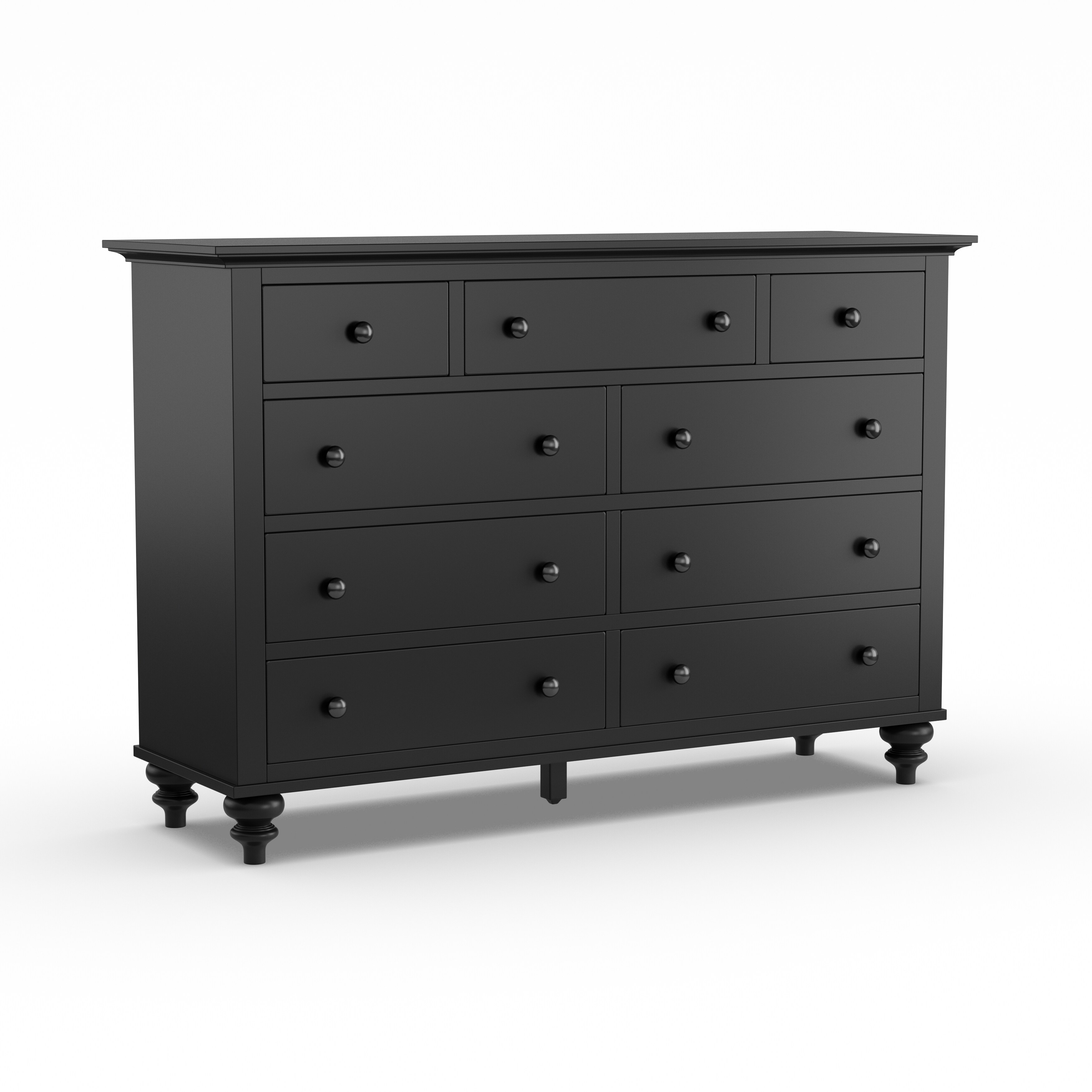 Hamilton Iii Black Cottage 9 Drawer Dresser Free Shipping Hamilton Iii Black Cottage 9 Drawer Dresser Free Shipping Today 20689750