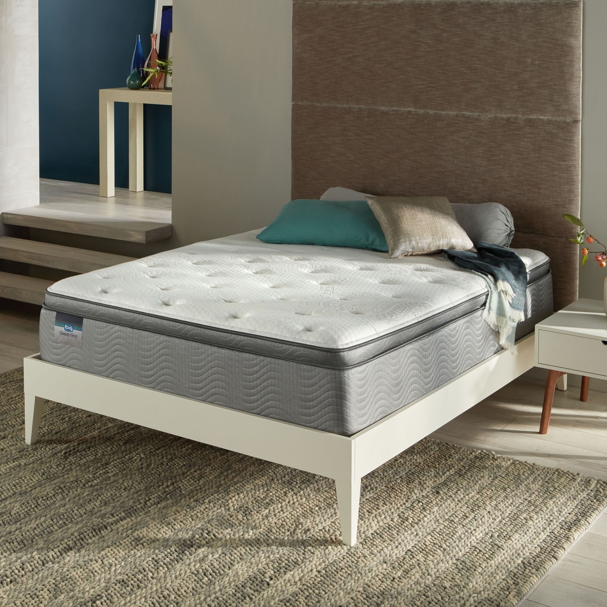 Beautysleep Swanson 12 Luxury King Size Firm Pillow Top Beautysleep Swanson 12 Luxury King Size Firm Pillow Top Mattress On Free Shipping Today 20708629