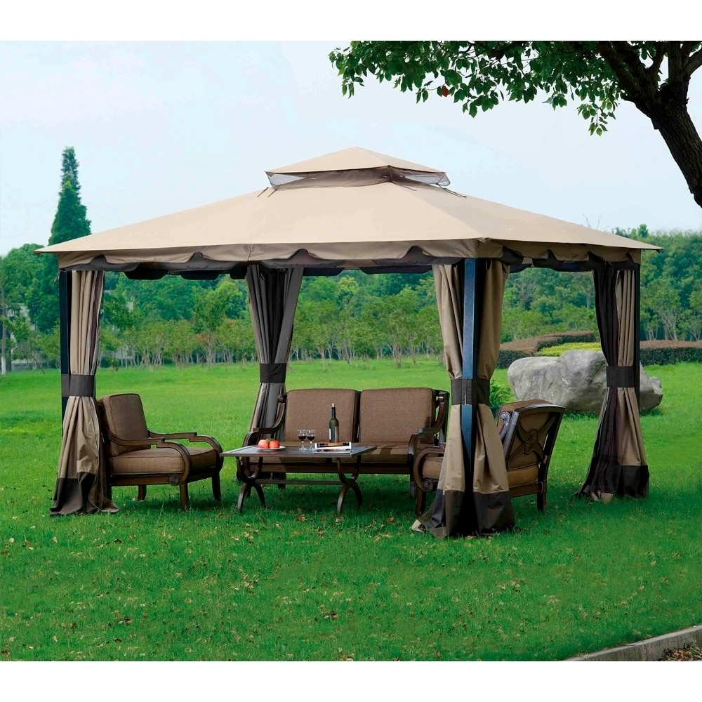 Sunjoy Replacement Canopy Set For L Gz215pst 4 10x12 Monterey Sunjoy Replacement Canopy Set For L Gz215pst 4 10x12 Monterey Gazebo Ships To Canada Ca 20749041