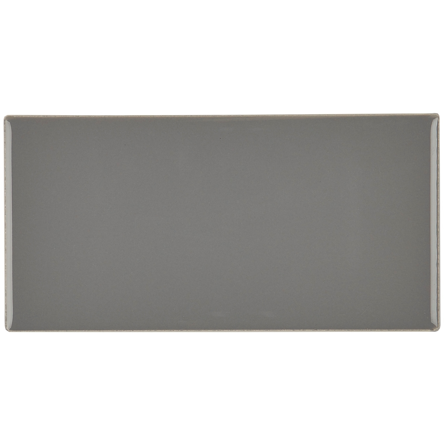 Clic Ceramic 3x6 Inch Wall Tile In Suede Gray On Clic Ceramic 3x6 Inch Wall Tile In Suede Gray On Free Shipping Orders Over 45 20772189
